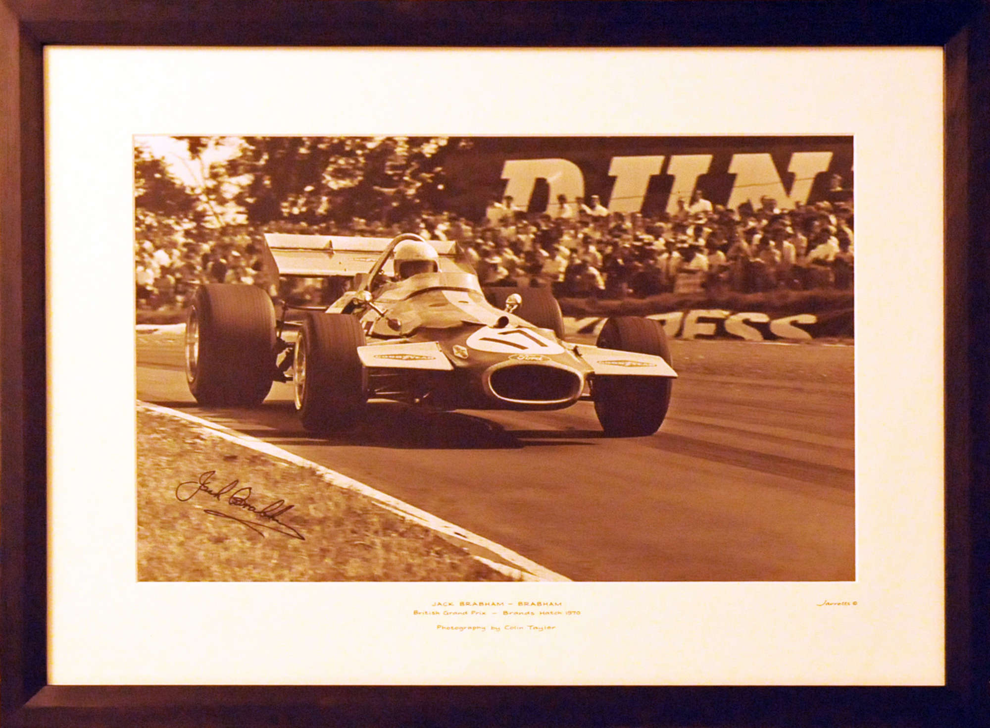 Sir Jack Brabham Print-Sold