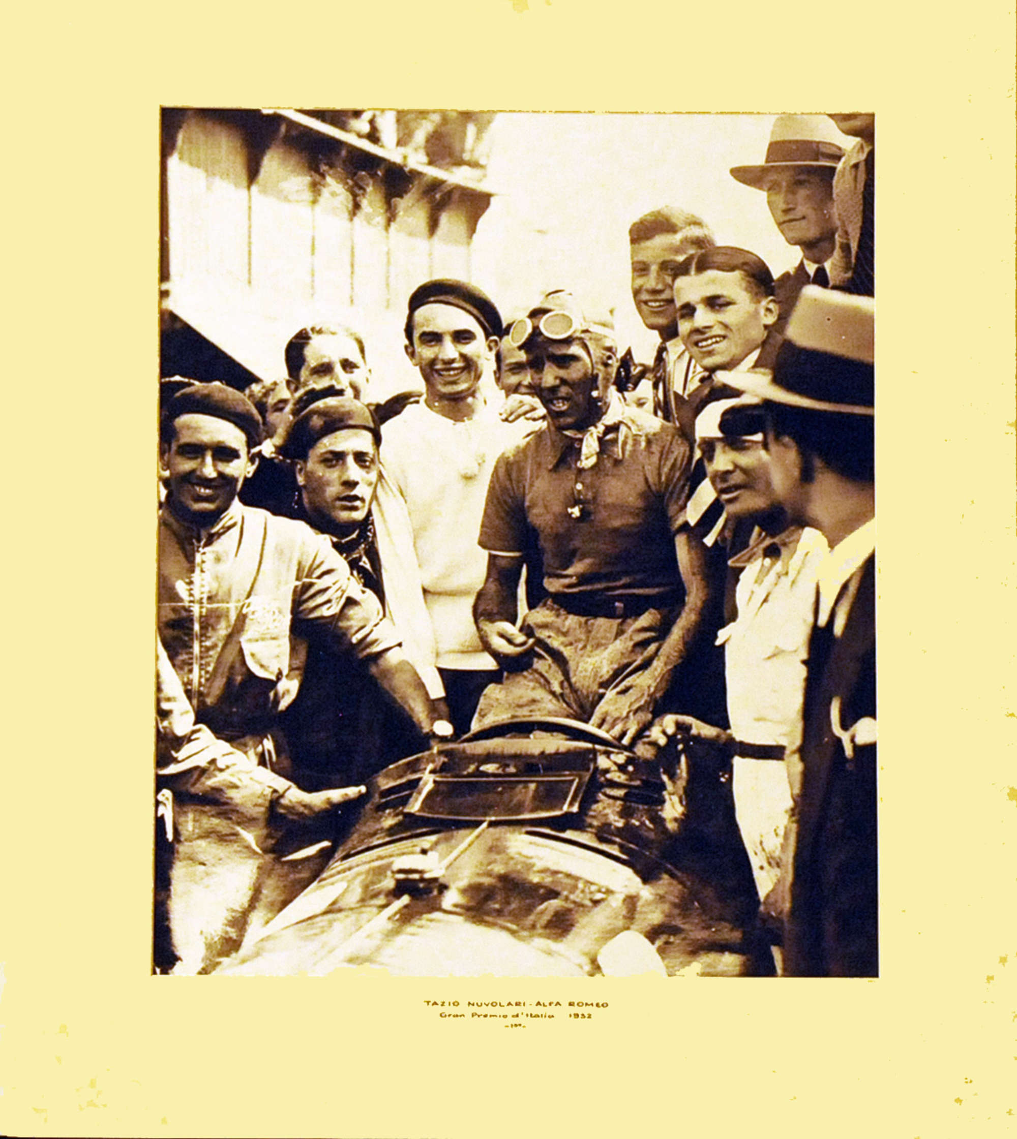 Tazio Nuvolari, Alfa Romeo Print-Sold