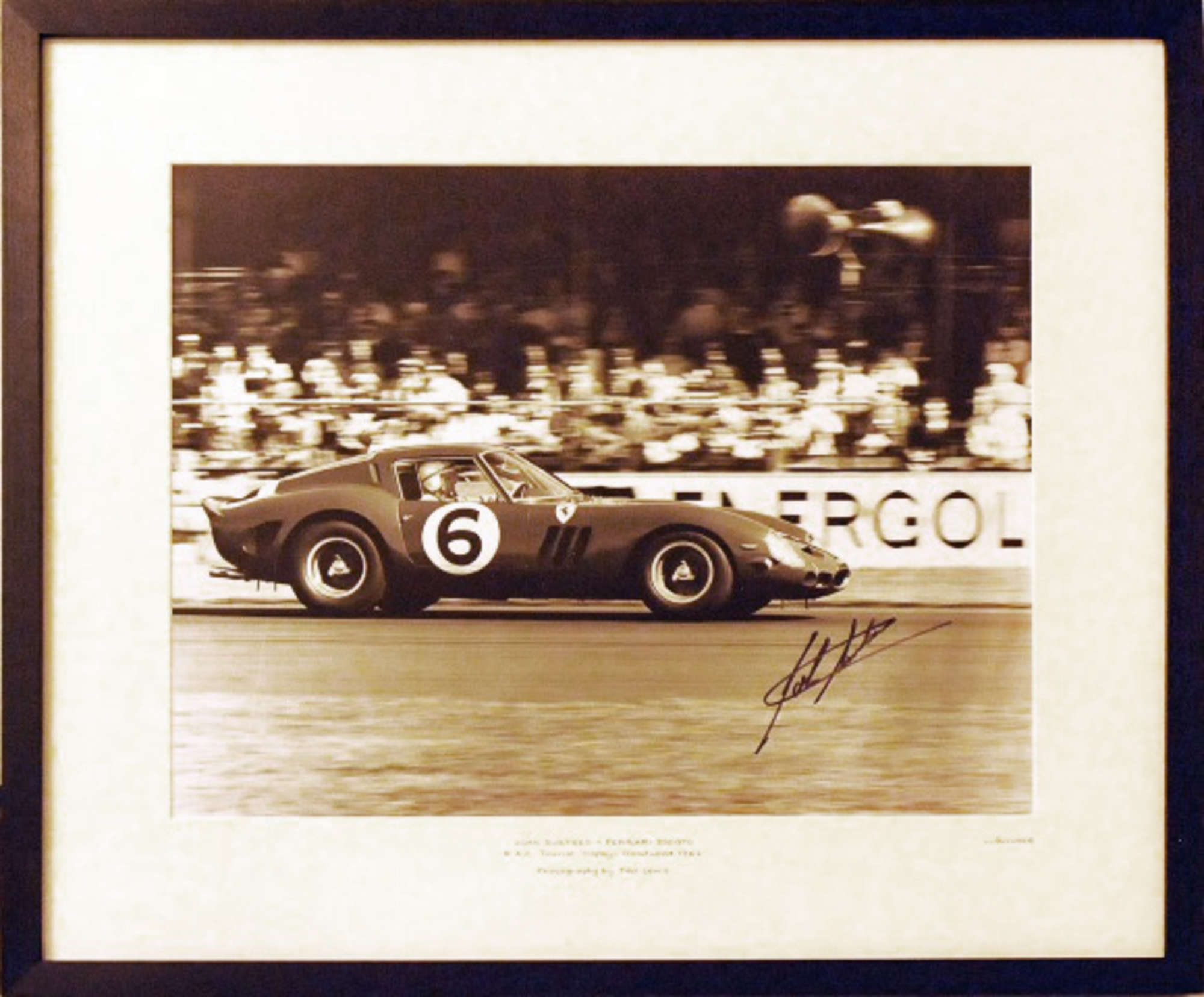 John Surtees Ferrari 250 GTO Print-Sold