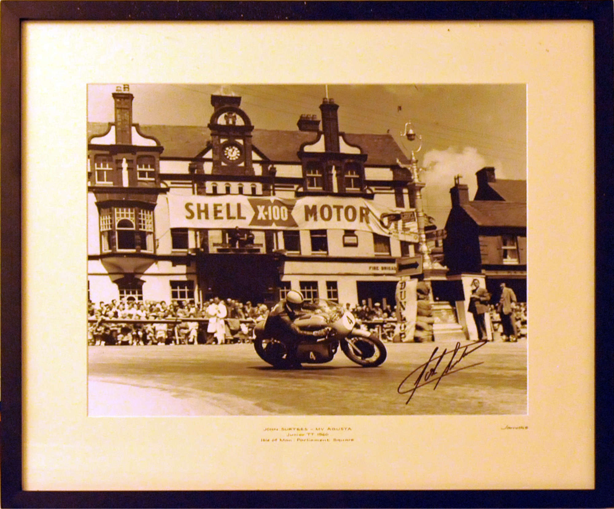 John Surtees Signed Print-Sold
