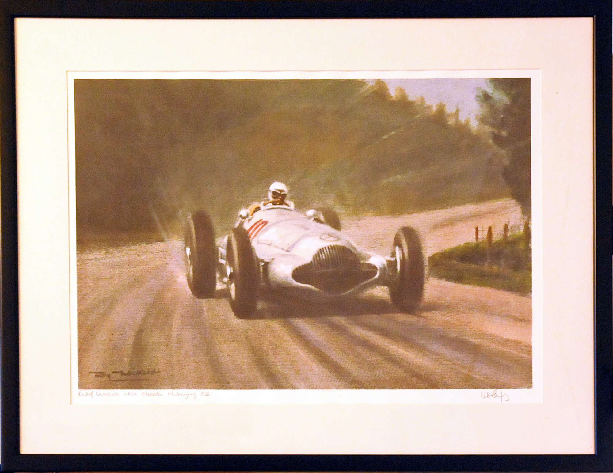 Rudolph Caracciola Print-Sold