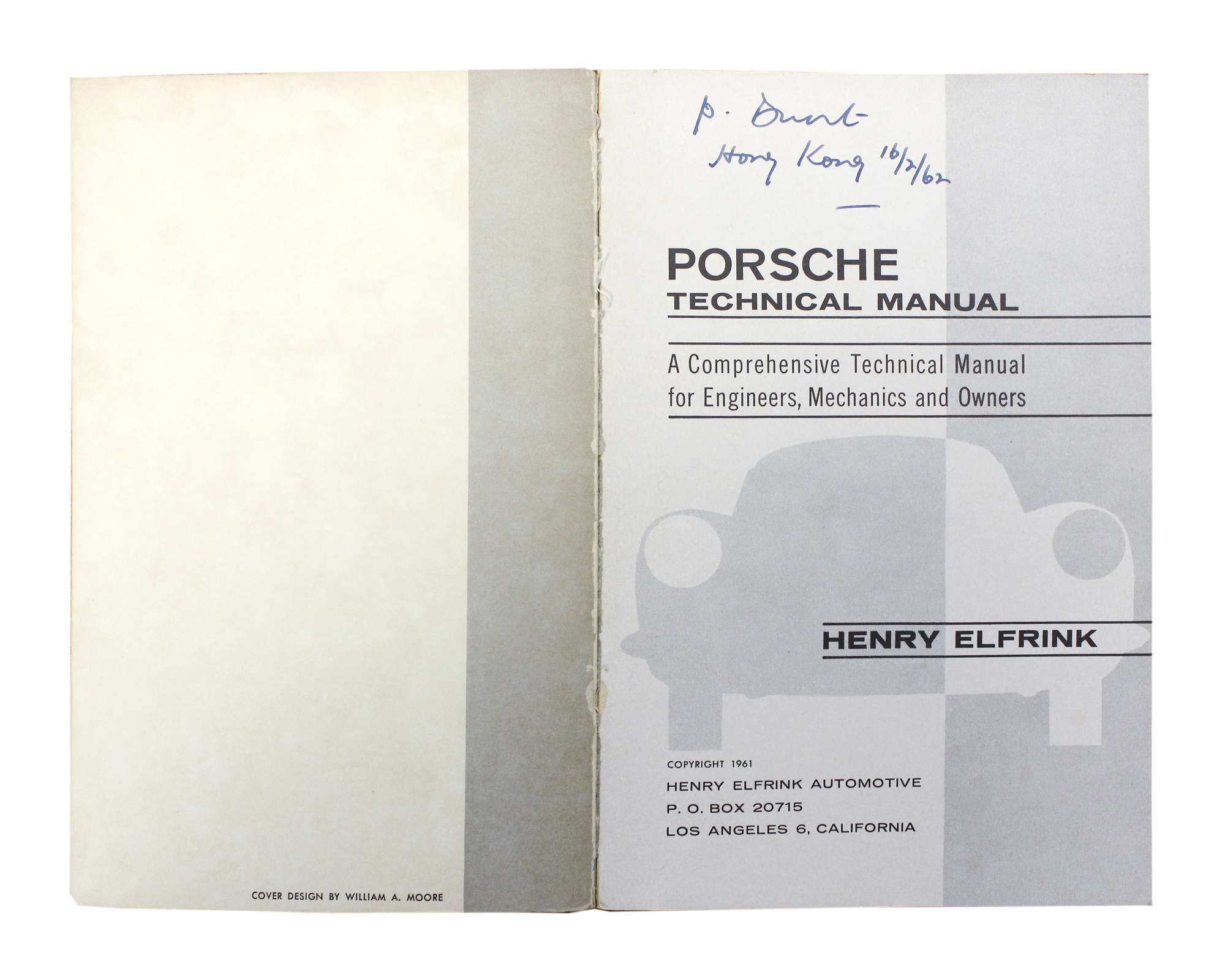 1960 Porsche 356B Driver's Manual, other Manuals & Photograp-Sold