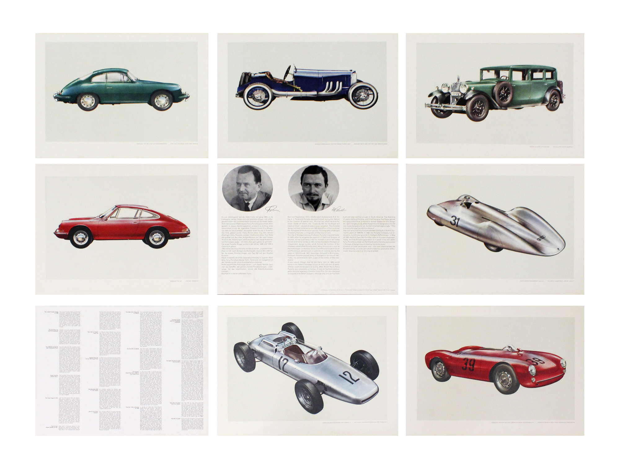 Set of 15 Limited Edition Prints by Erich Strenger from 1963-Auction Lot