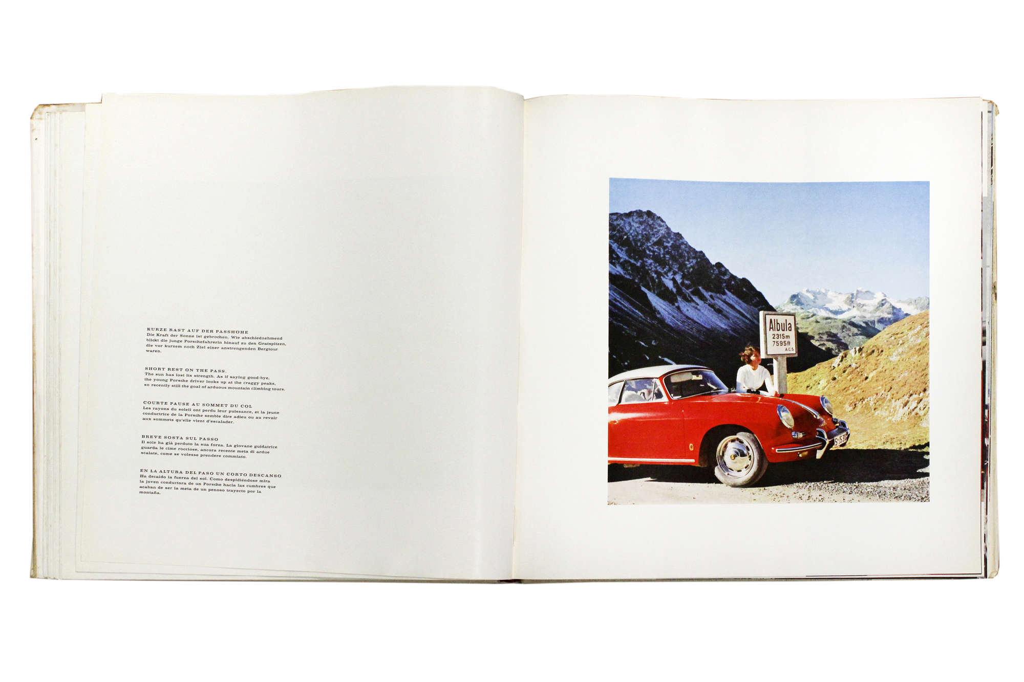 â€˜Love For The Porscheâ€™ Photographic Book-Sold