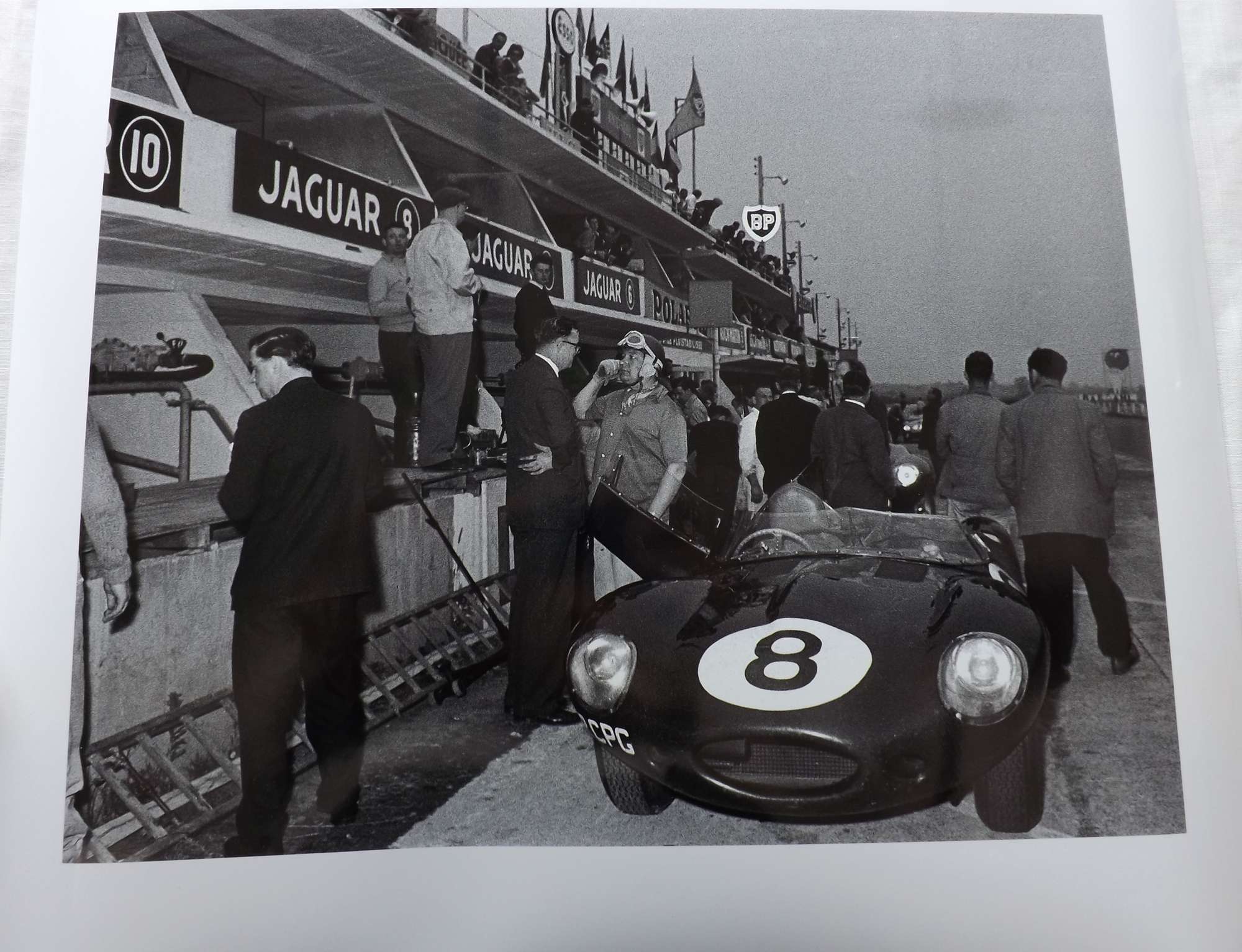 3 large format, original b/w photographs-Sold