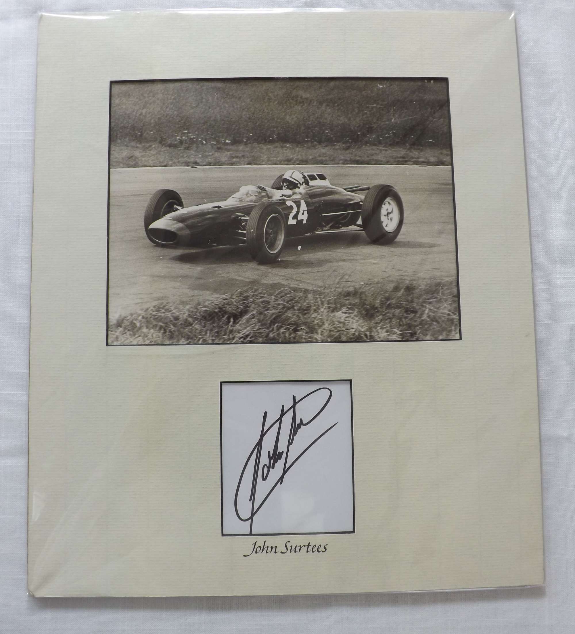 Signed John Surtees CBE Production-Sold