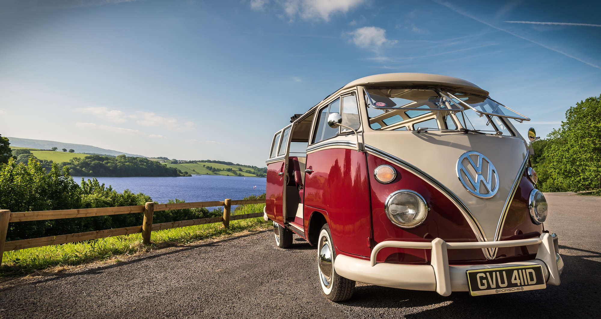 1966 VW Type 2 (T1) Microbus Deluxe 'Samba'-Sold