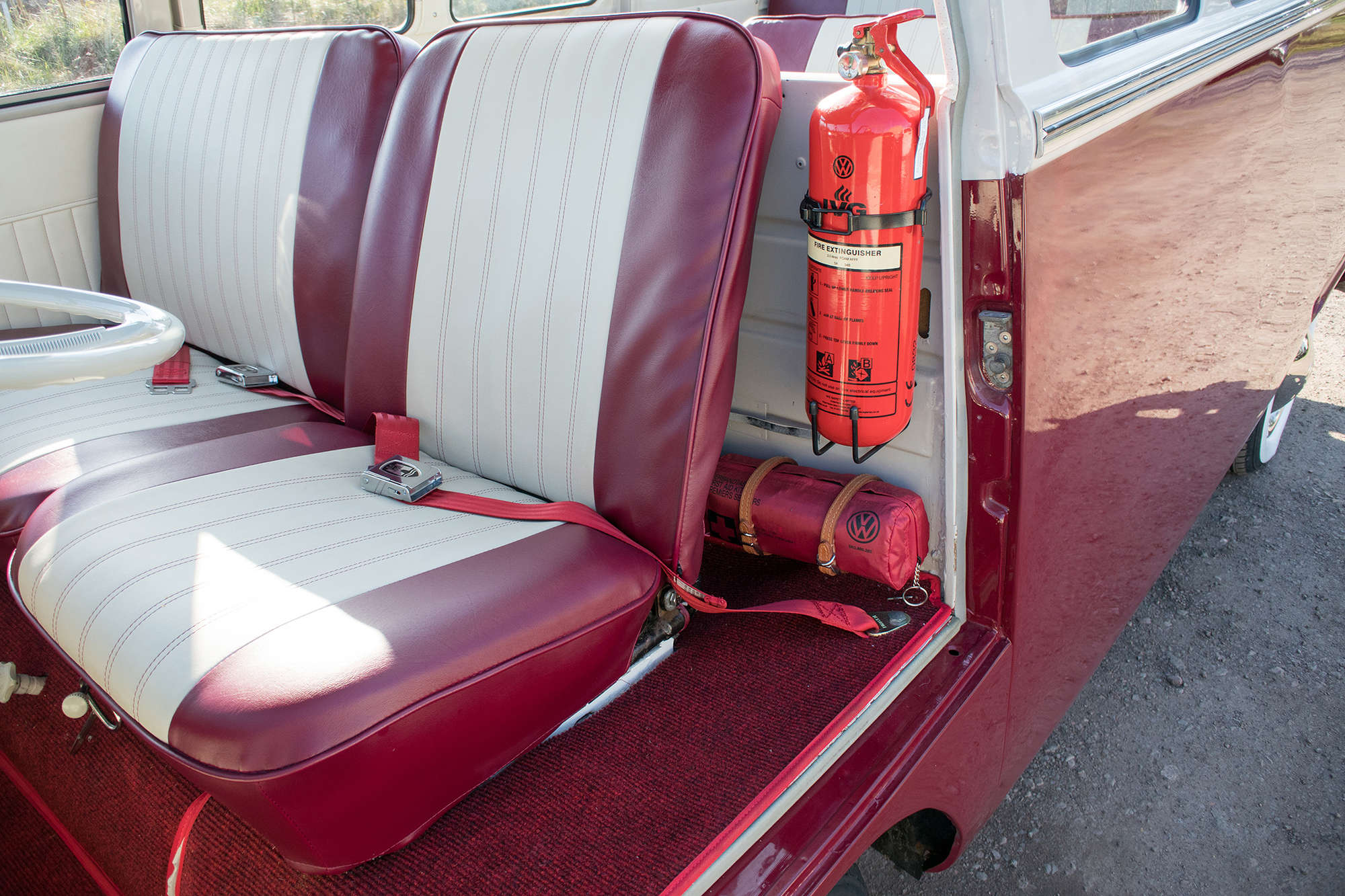 1966 VW Type 2 (T1) Microbus Deluxe 'Samba'-Sold