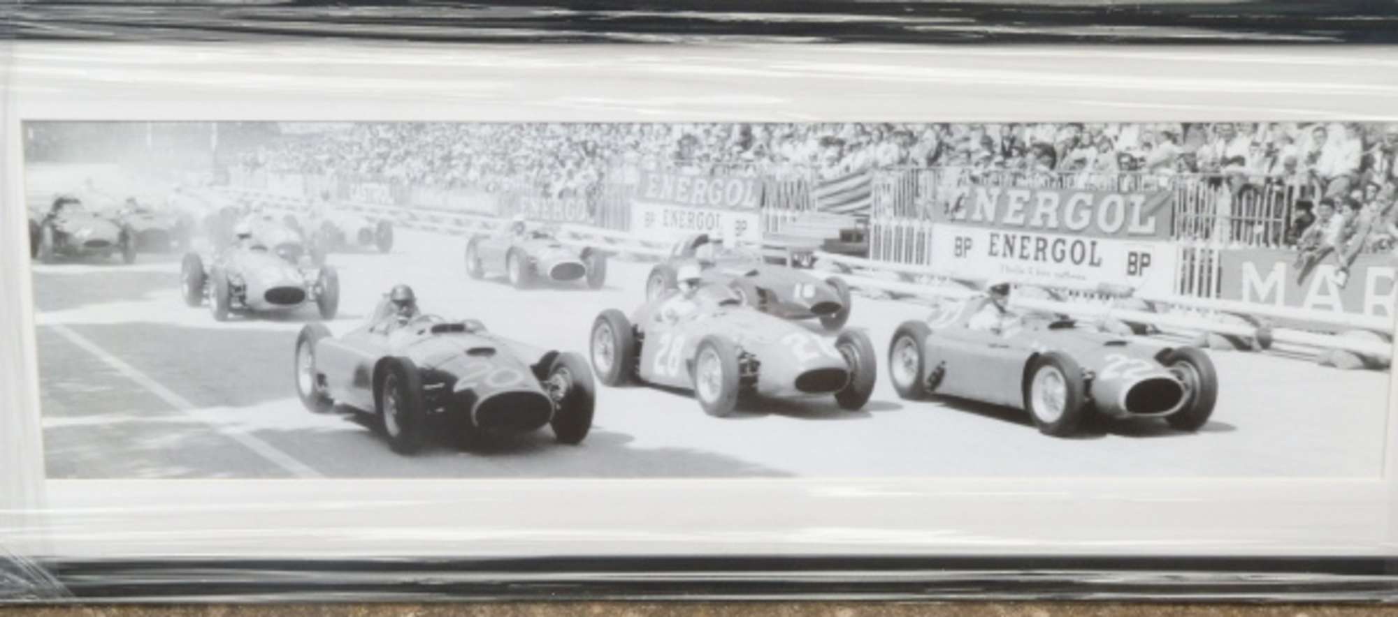 1954 French GP Start Print-Auction Lot