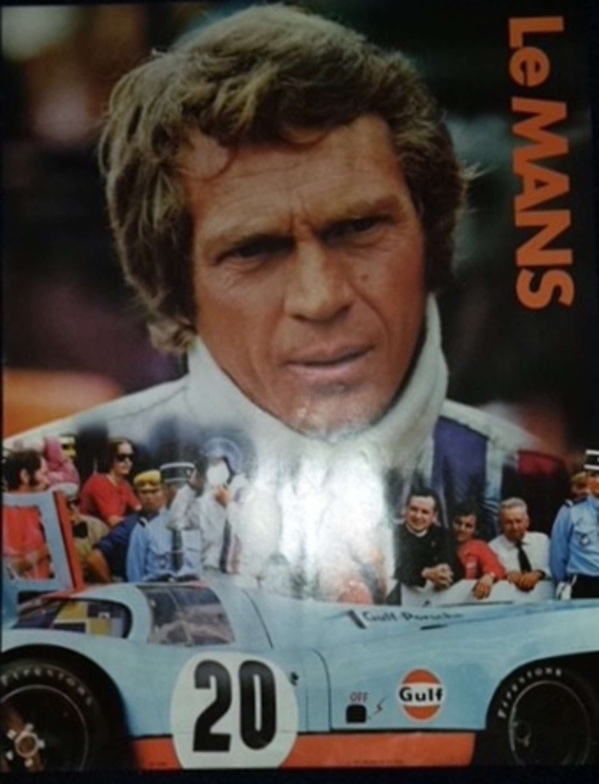 Set of four Steve McQueen posters.-Sold