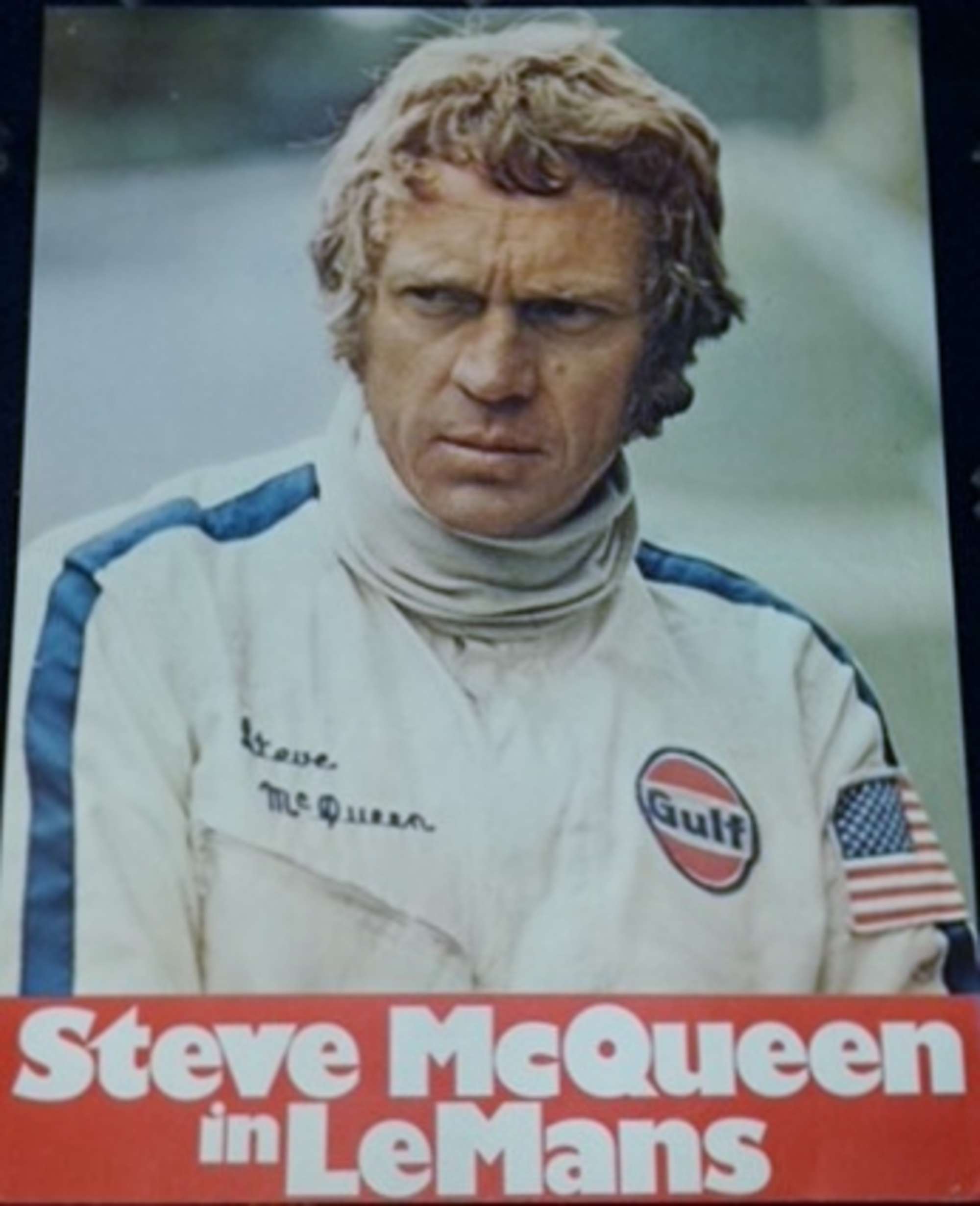 Set of four Steve McQueen posters.-Sold