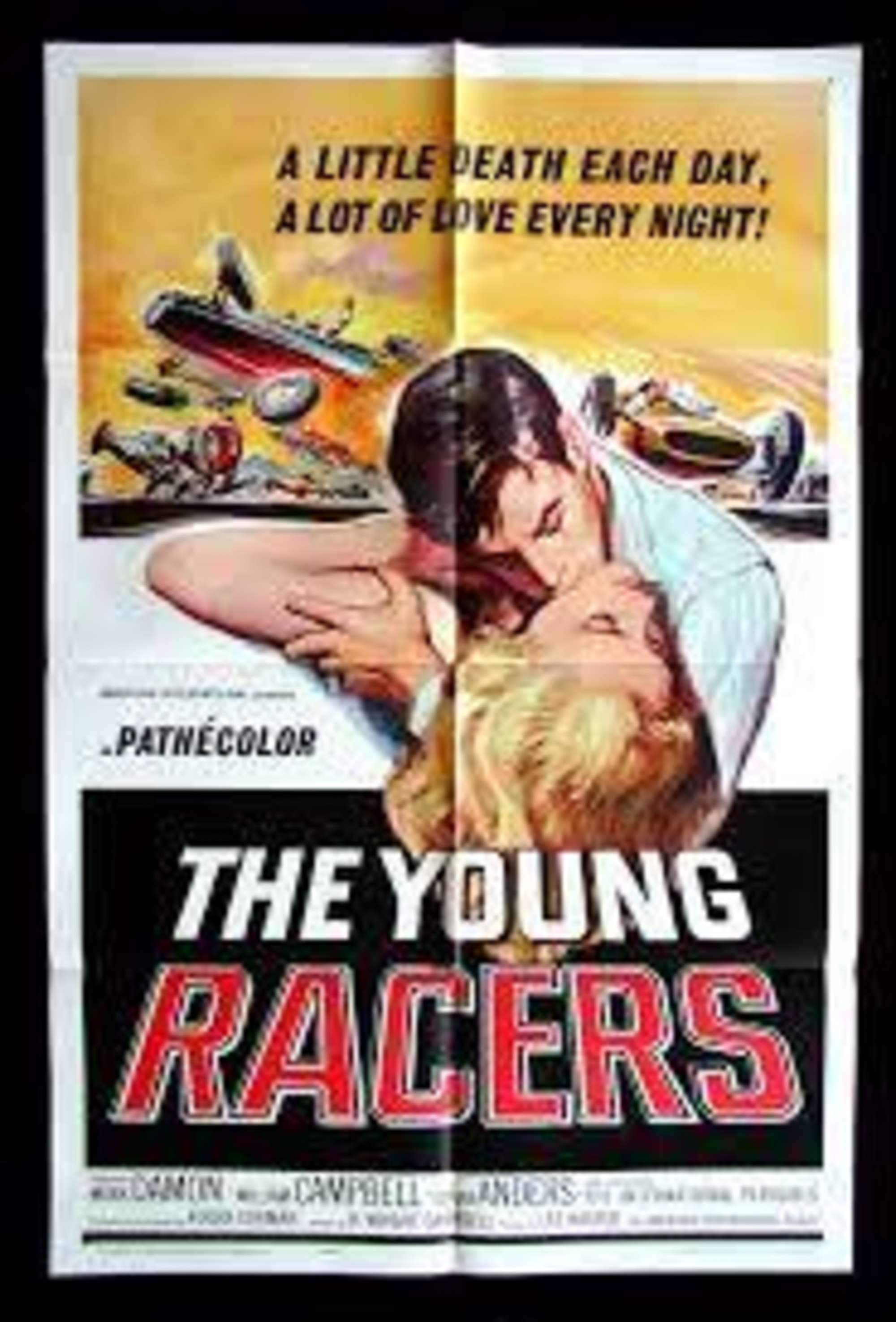 "The Young Racers" Movie Poster-Auction Lot