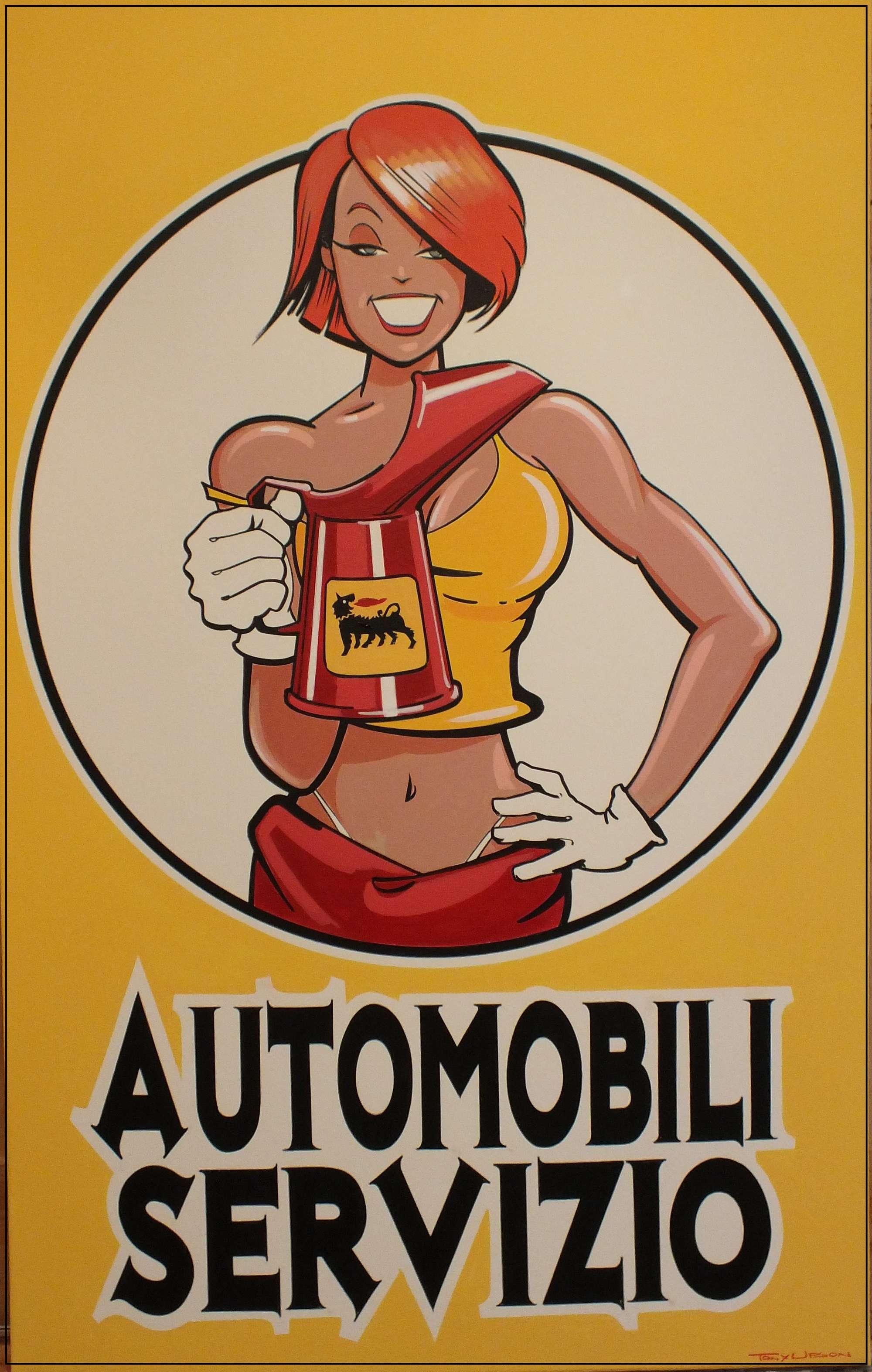 Automobili Servizio Painting-Sold