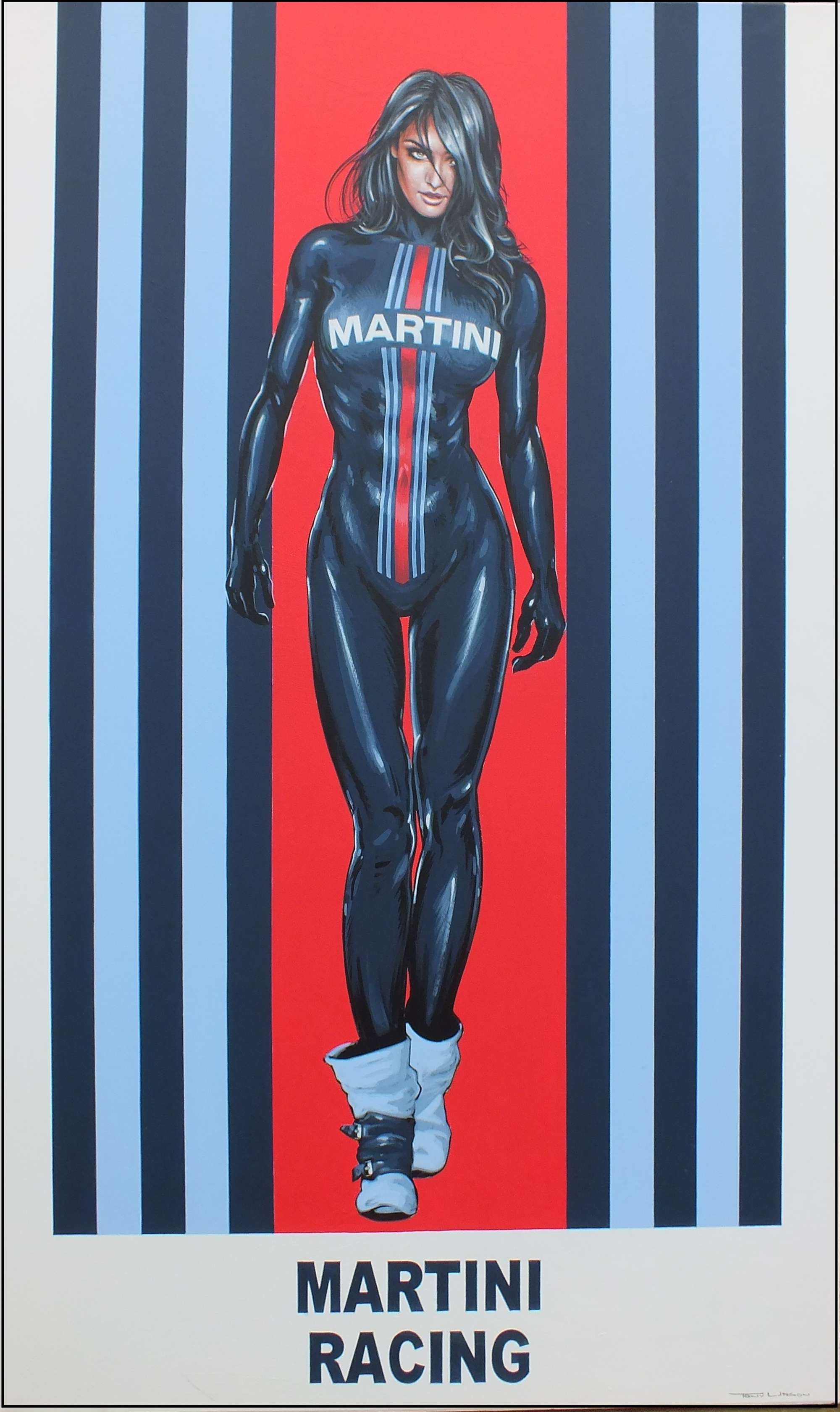 Martini Racing Girl-Sold