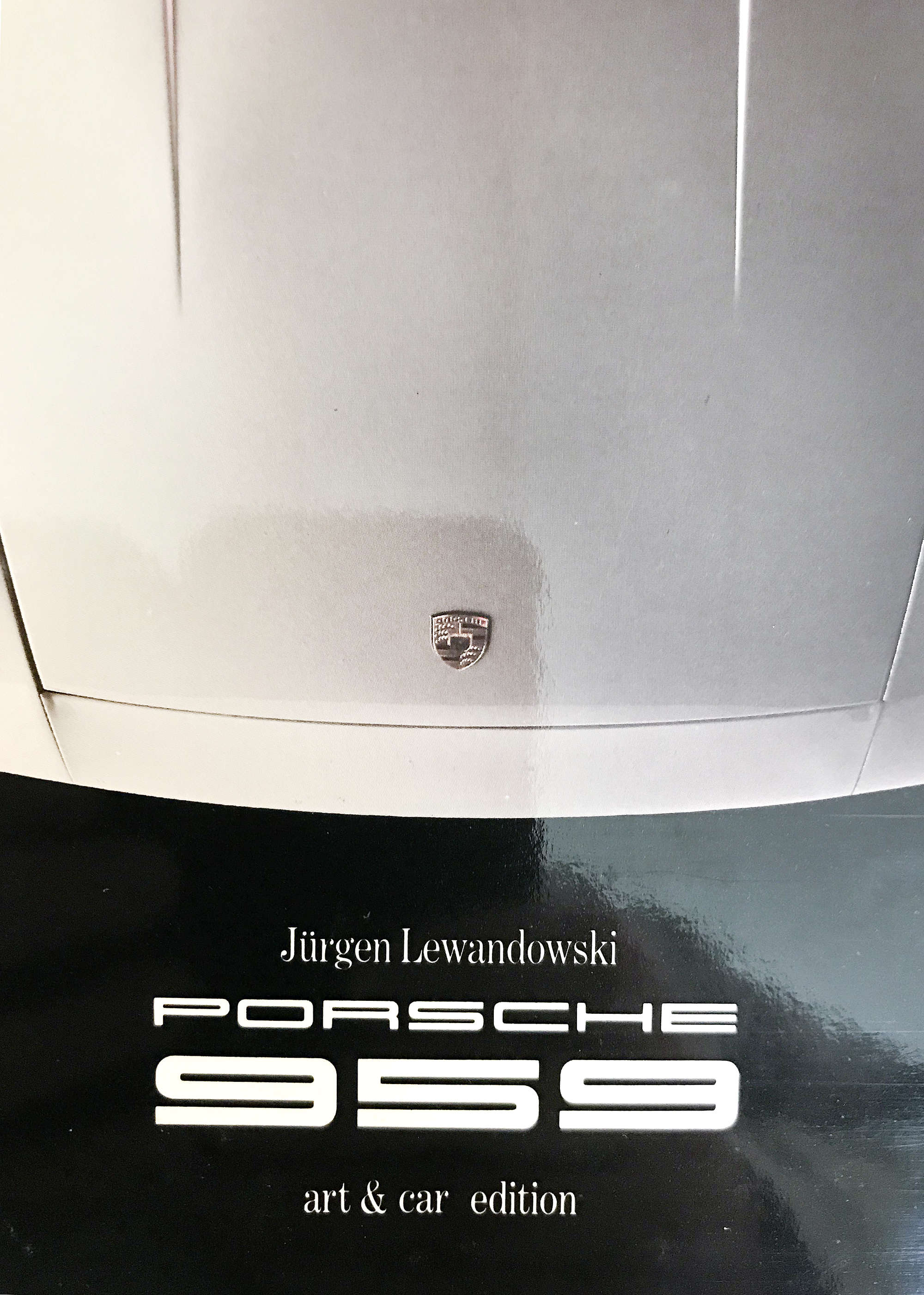 Porsche 959  by Jürgen Lewandowski 'Art & Car' Limited Editi-Auction Lot