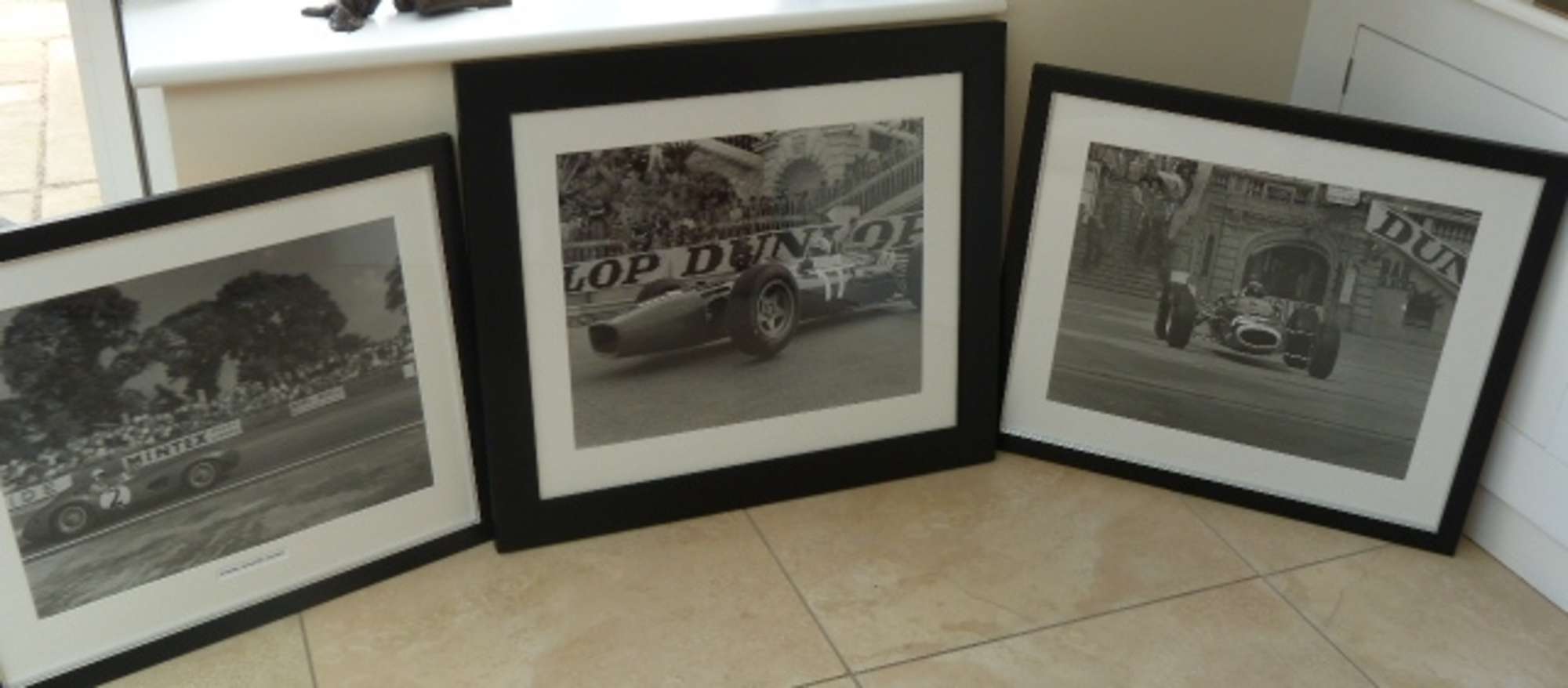 Three Motorsport Prints-Sold