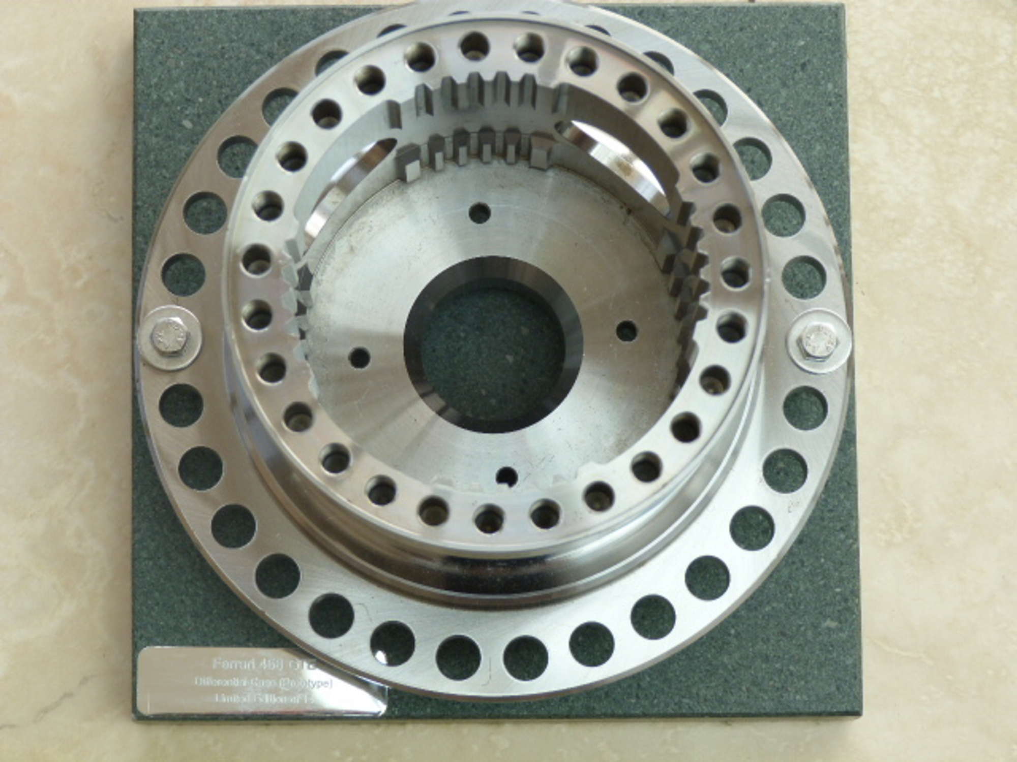 Ferrari 488 GTE Differential Wine Holder-Sold