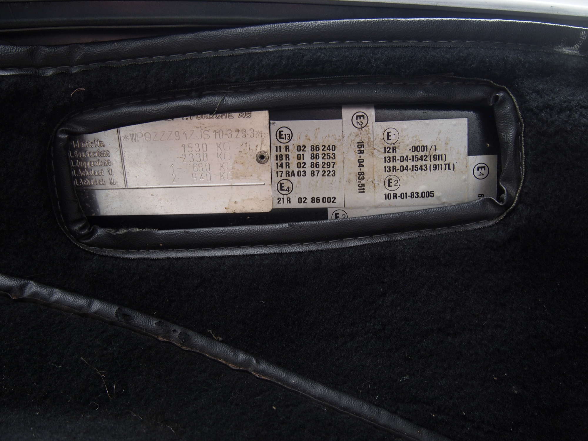 1988 Porsche 911 3.2 Carrera Sport CoupÃ© -Sold