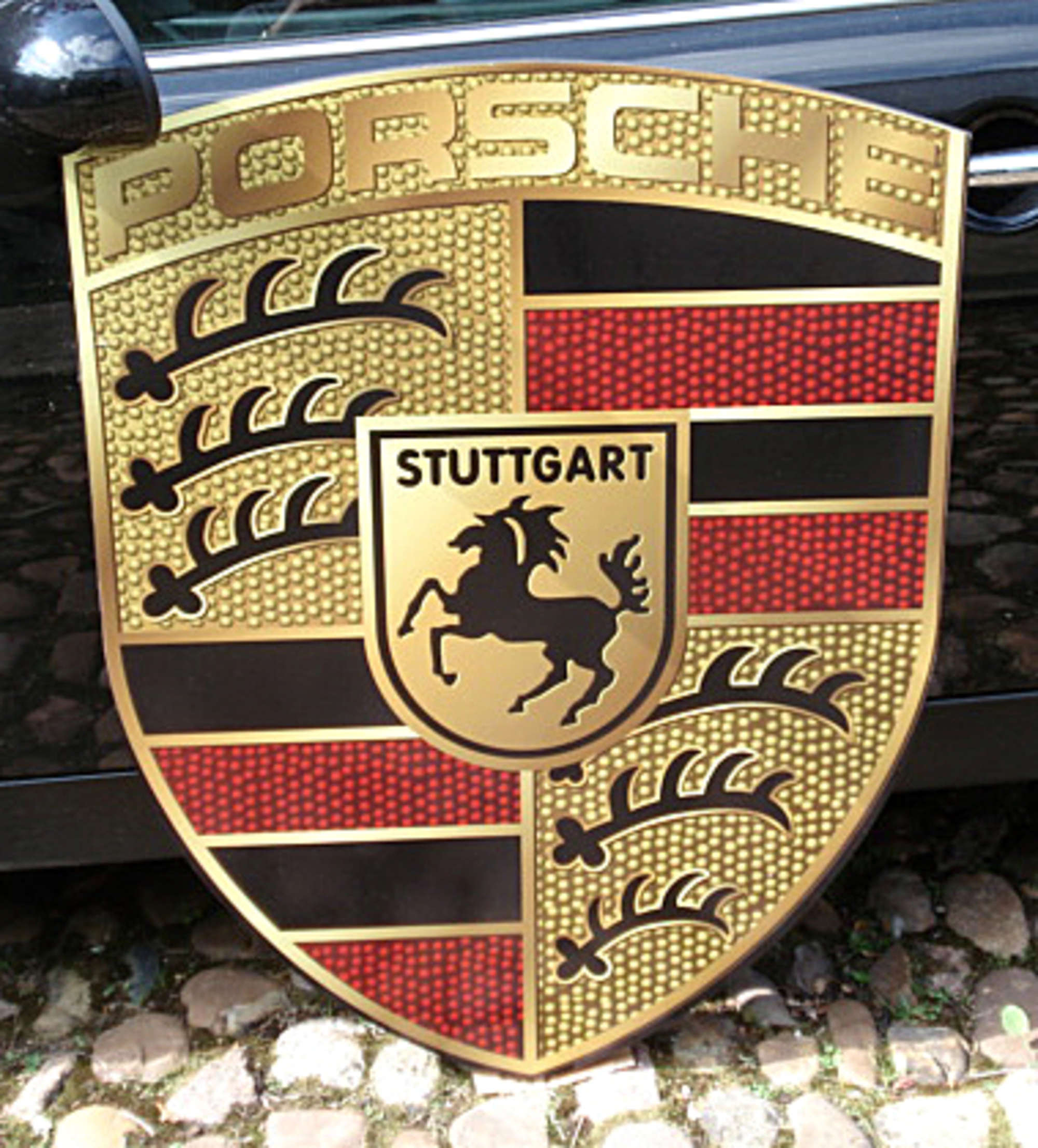 Printed Porsche Sign-Sold