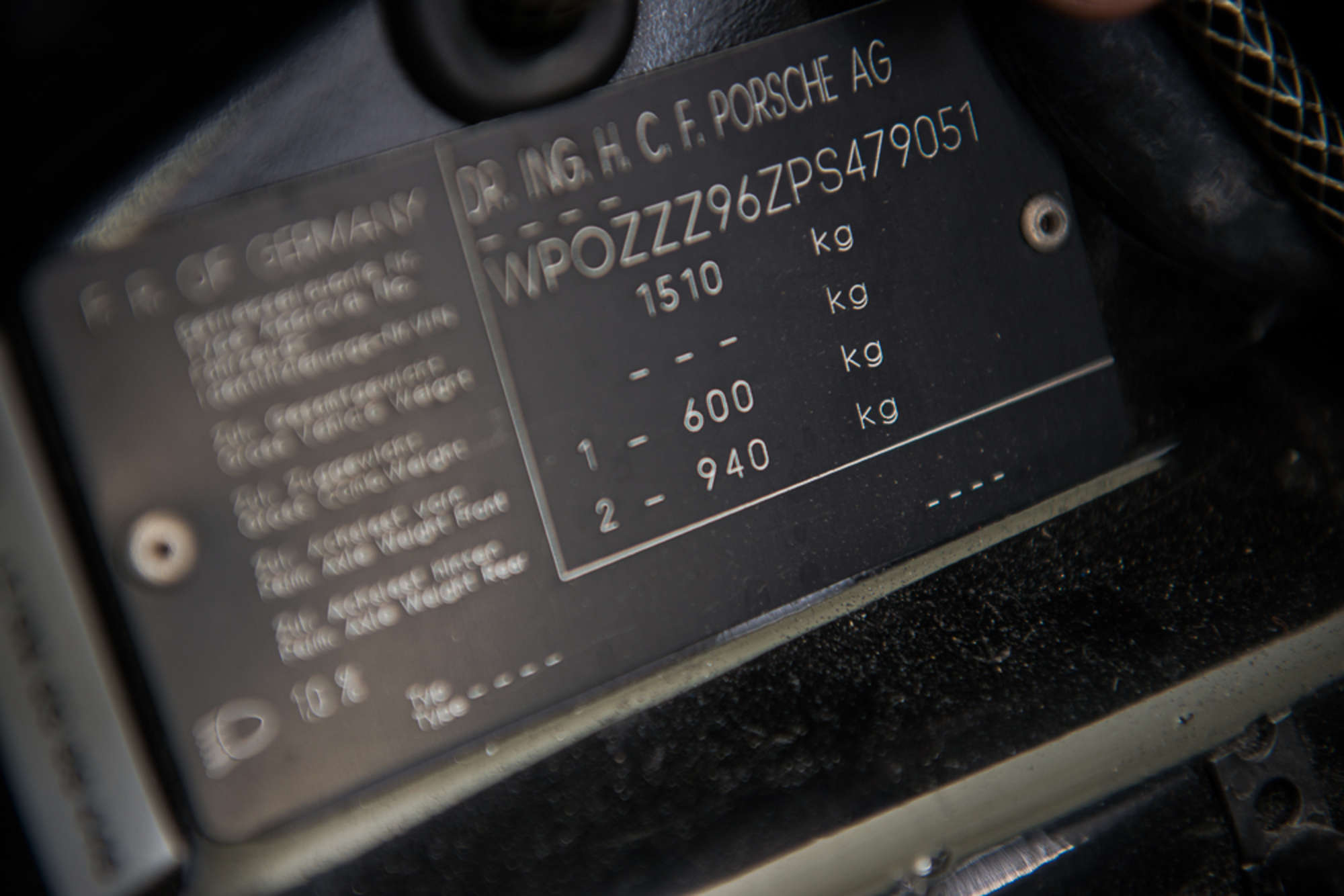 1993 Porsche 911 (964) Turbo 'S' Leichtbau-Sold