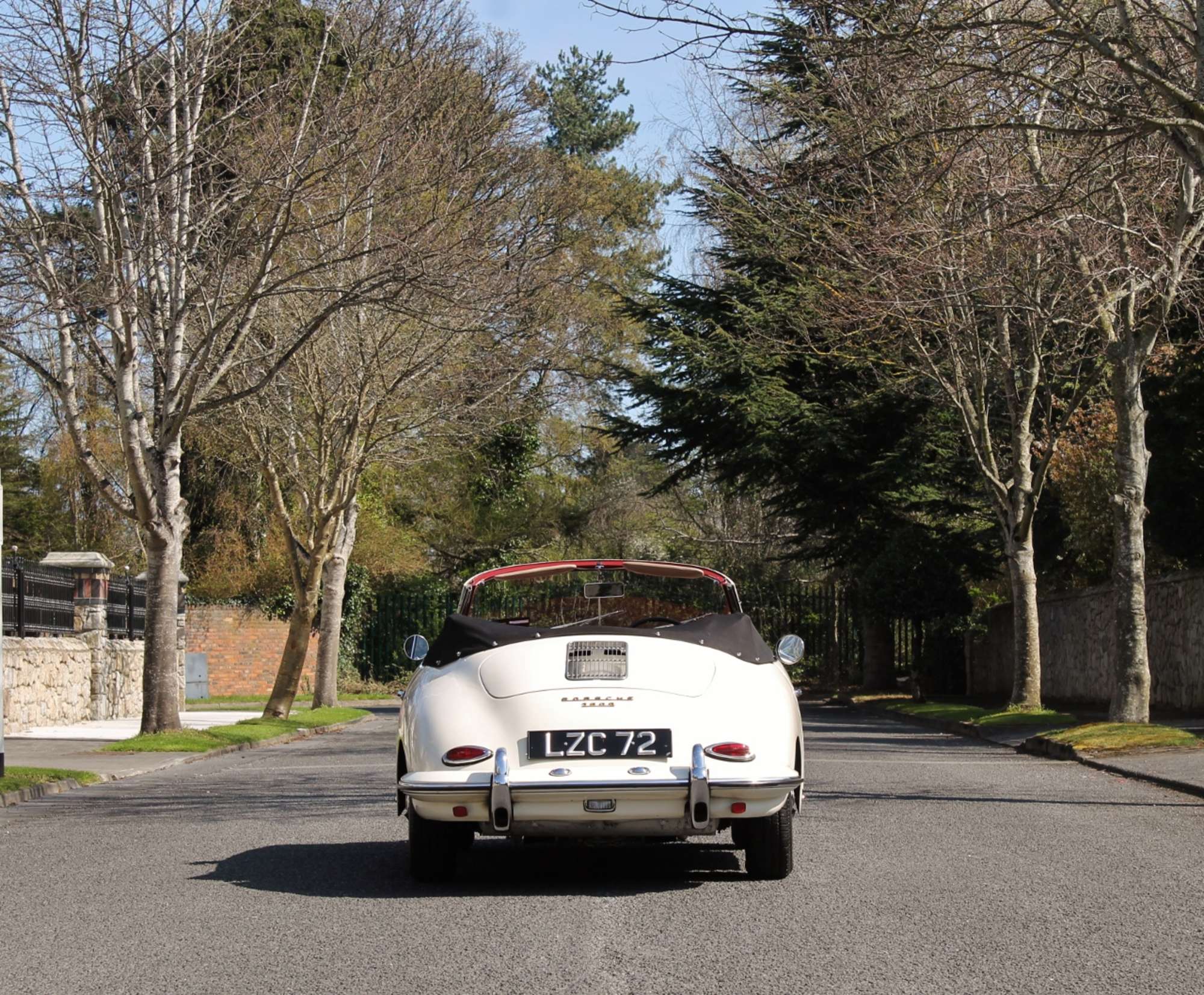 1961 Porsche 356B Cabriolet-Sold