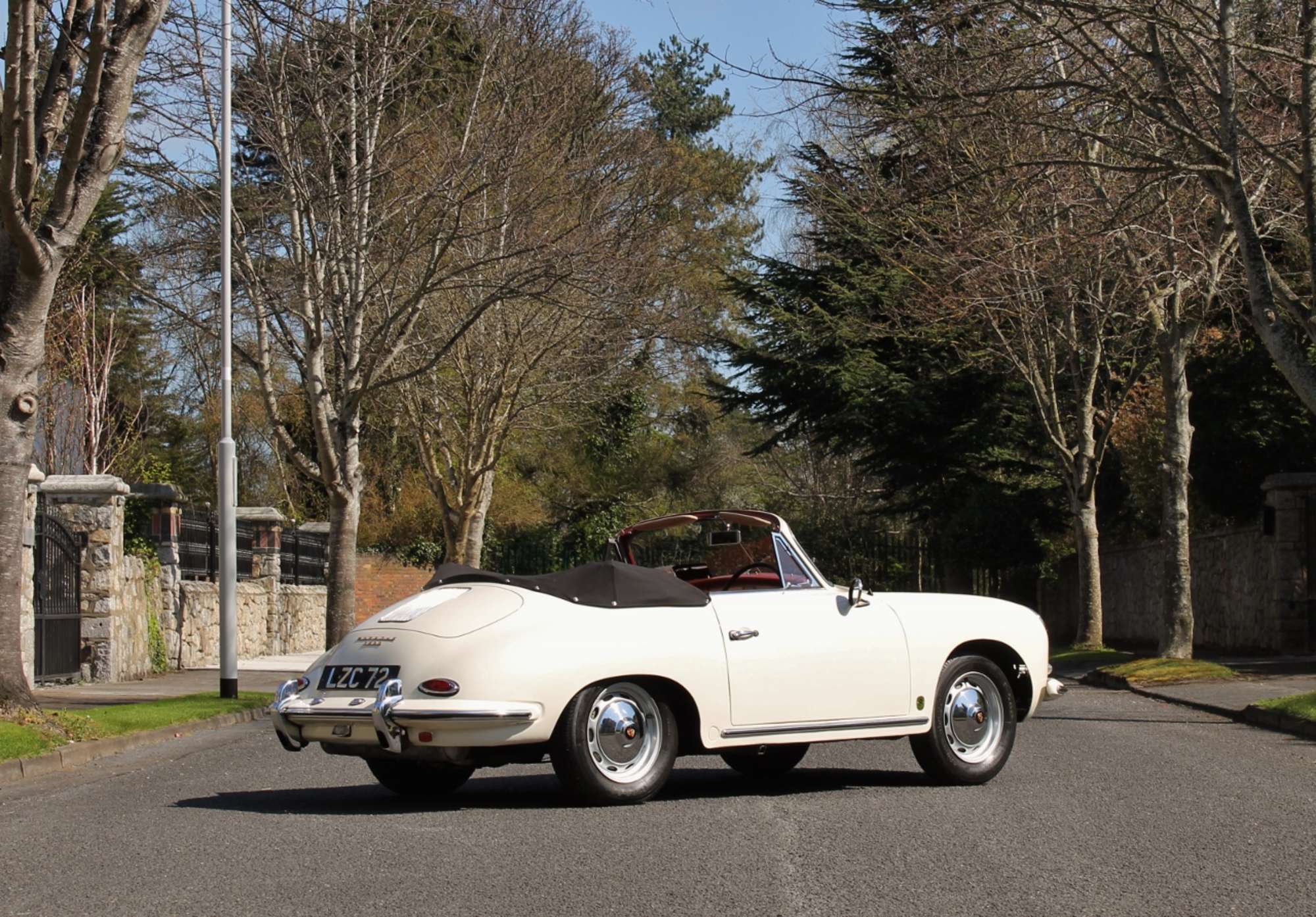 1961 Porsche 356B Cabriolet-Sold