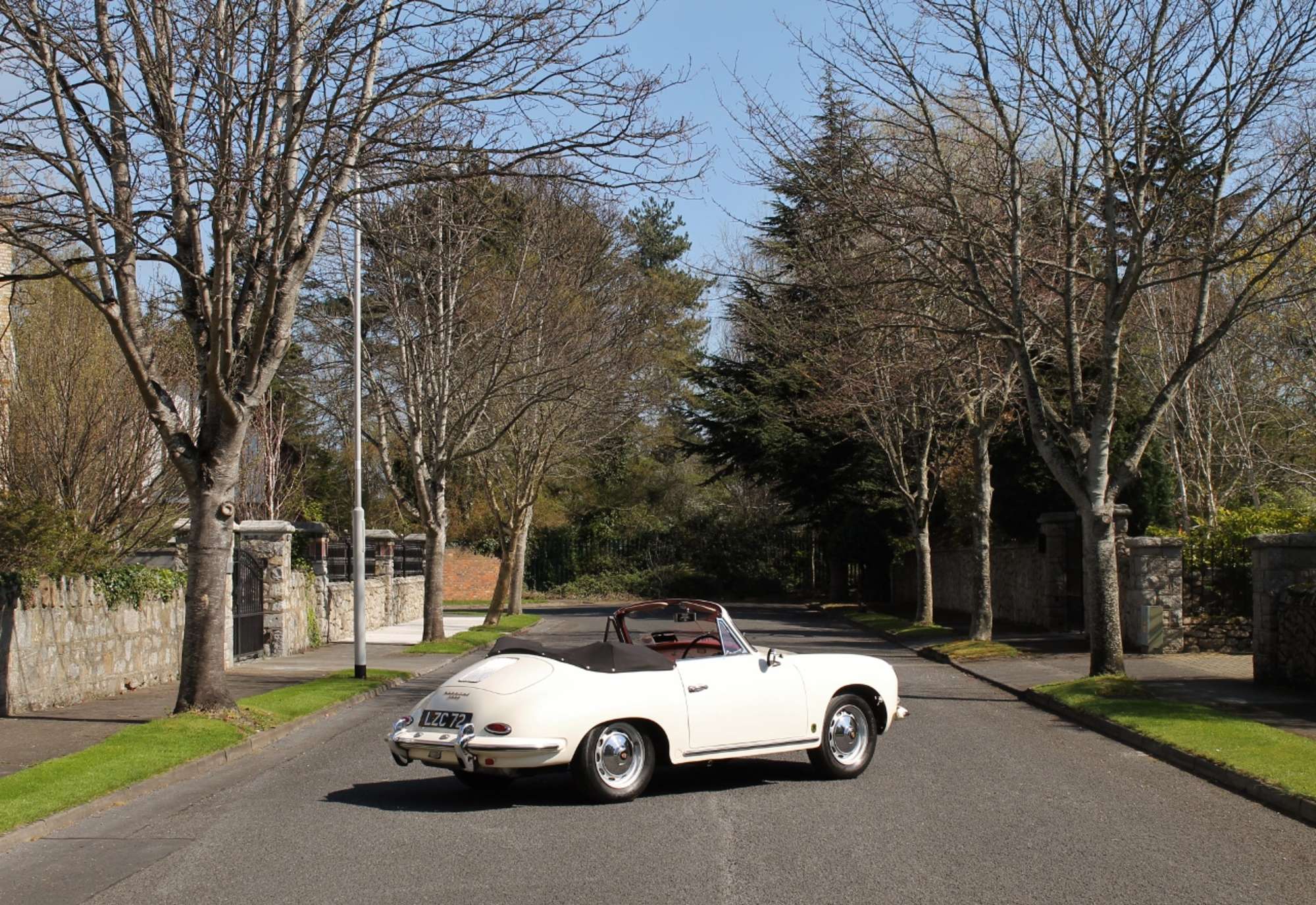 1961 Porsche 356B Cabriolet-Sold