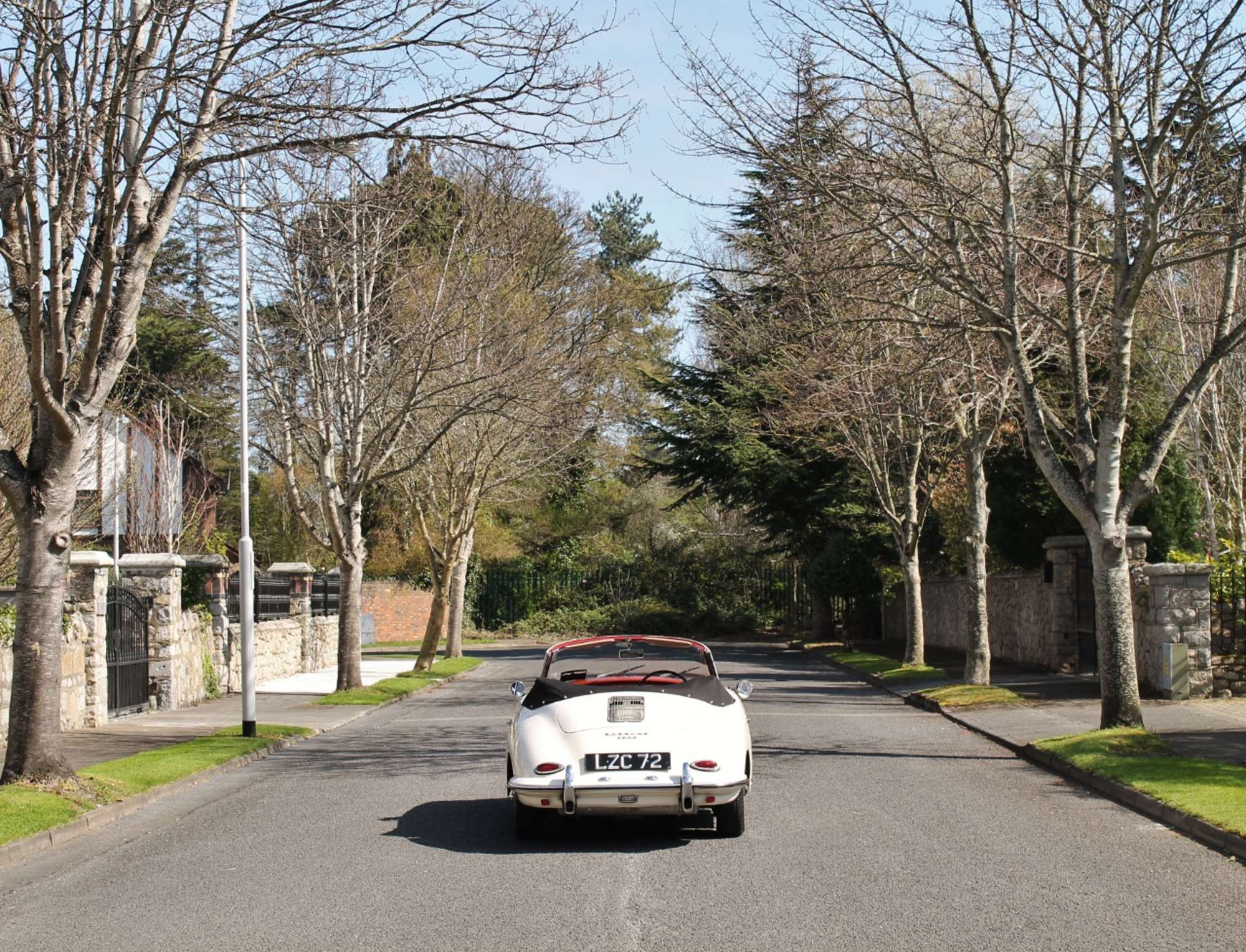1961 Porsche 356B Cabriolet-Sold