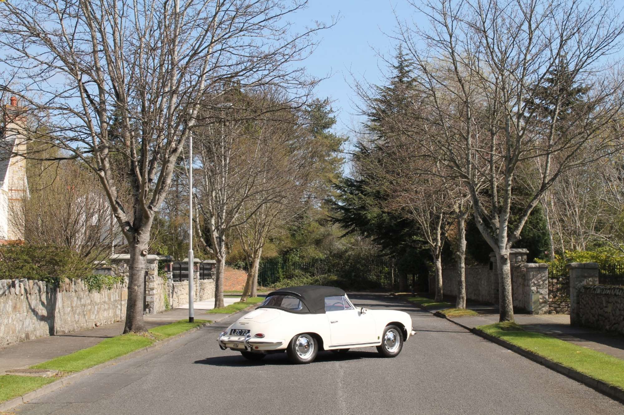 1961 Porsche 356B Cabriolet-Sold