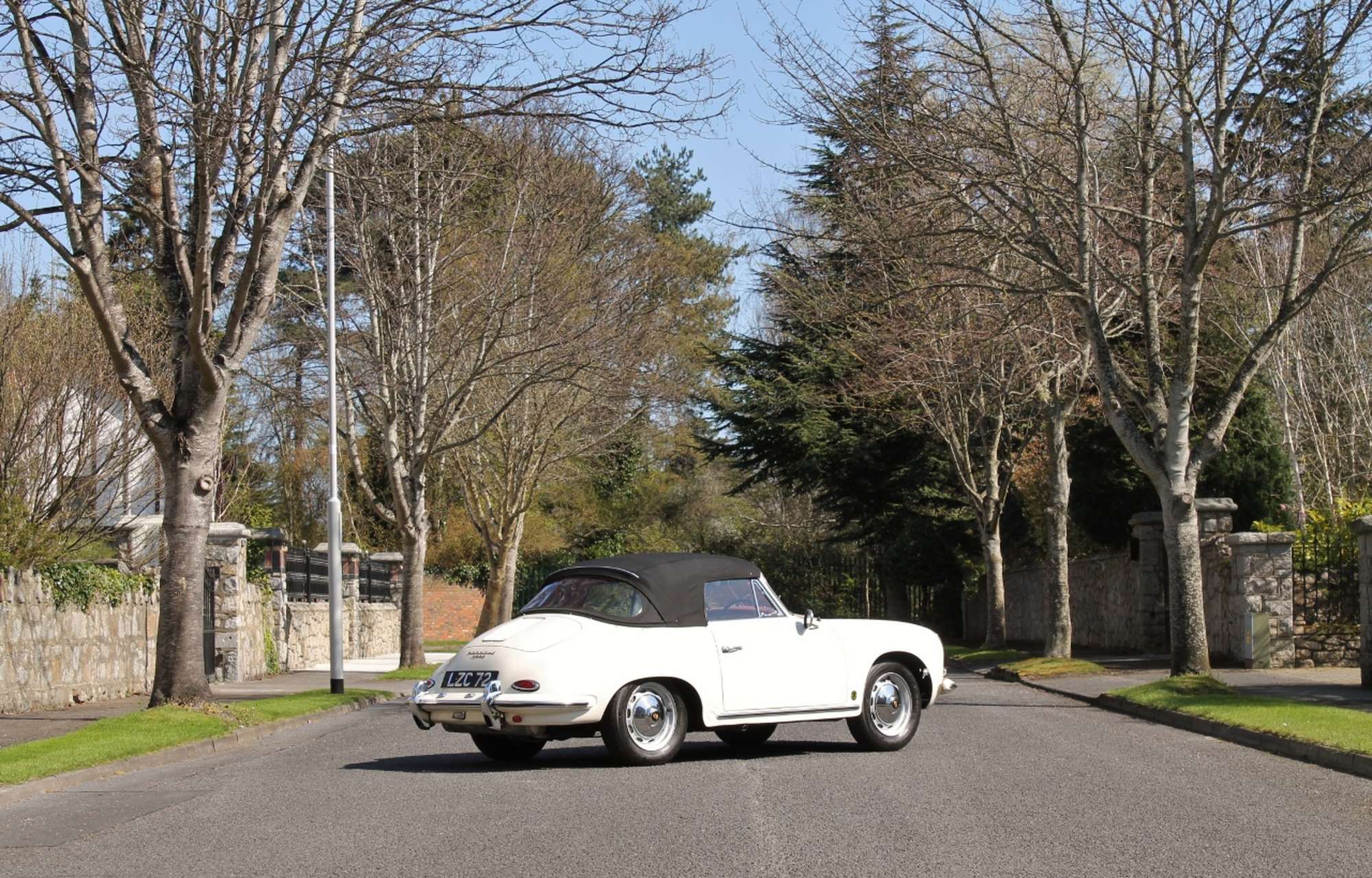 1961 Porsche 356B Cabriolet-Sold