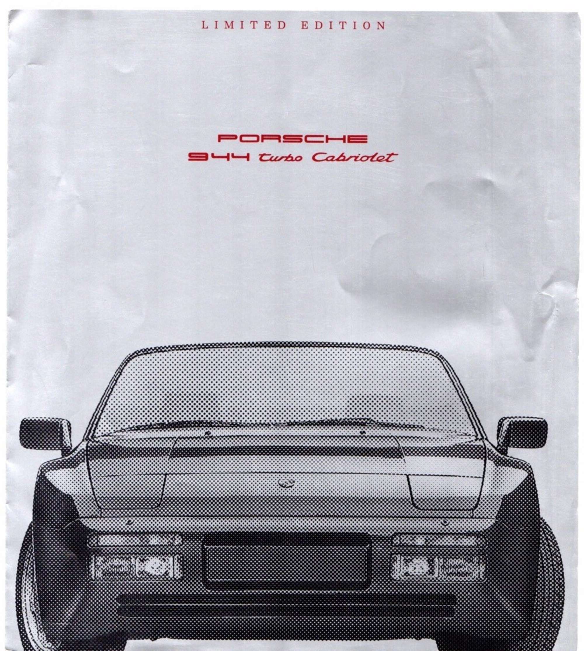 1991 Porsche 944 Turbo Cabriolet-Sold