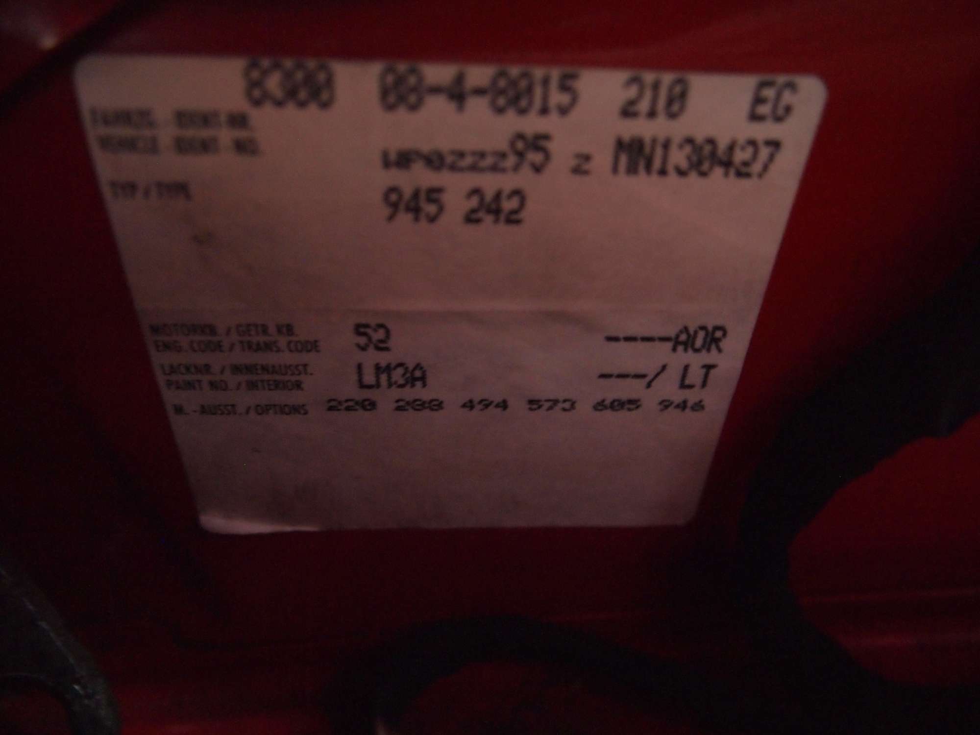 1991 Porsche 944 Turbo Cabriolet-Sold