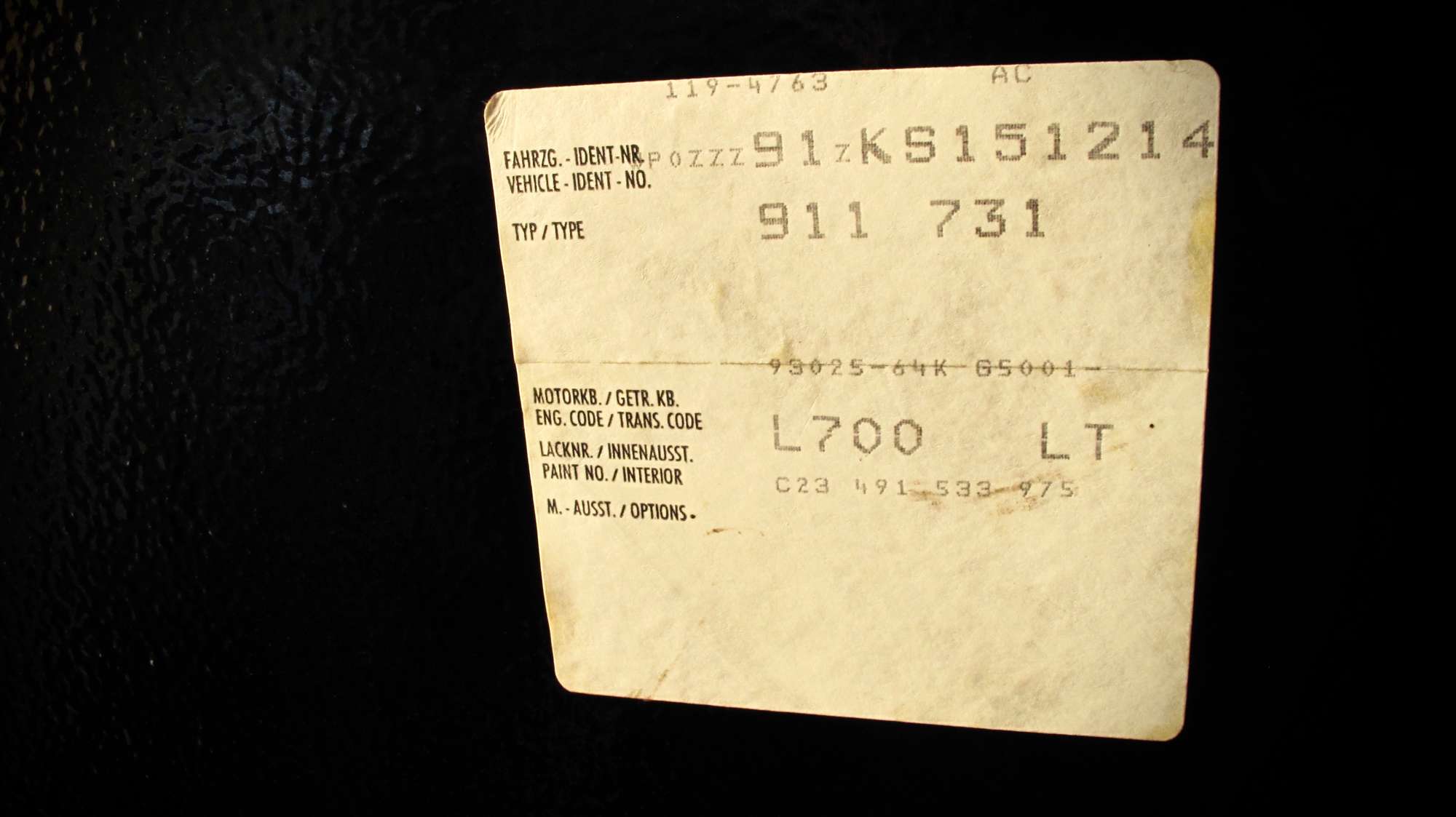 1989 Porsche 911 Speedster-Sold