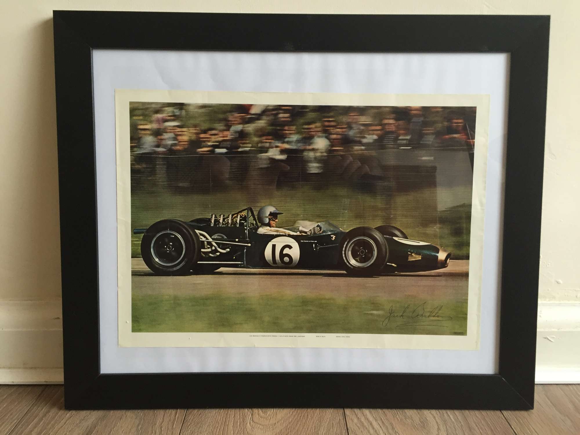 'Brabham-Repco' signed by Sir Jack Brabham-Sold