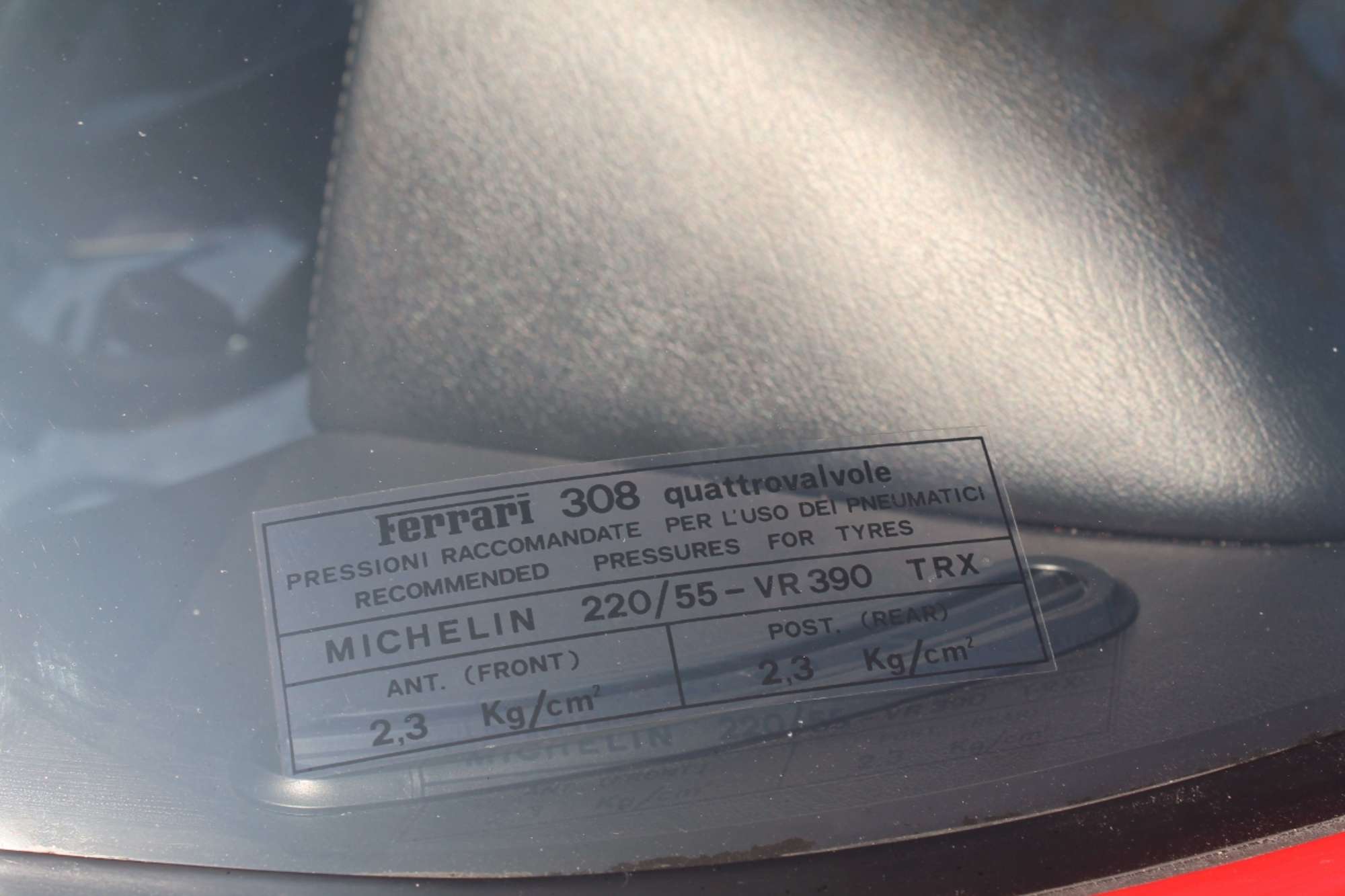 1985 Ferrari 308 GTS Quattrovalve-Sold