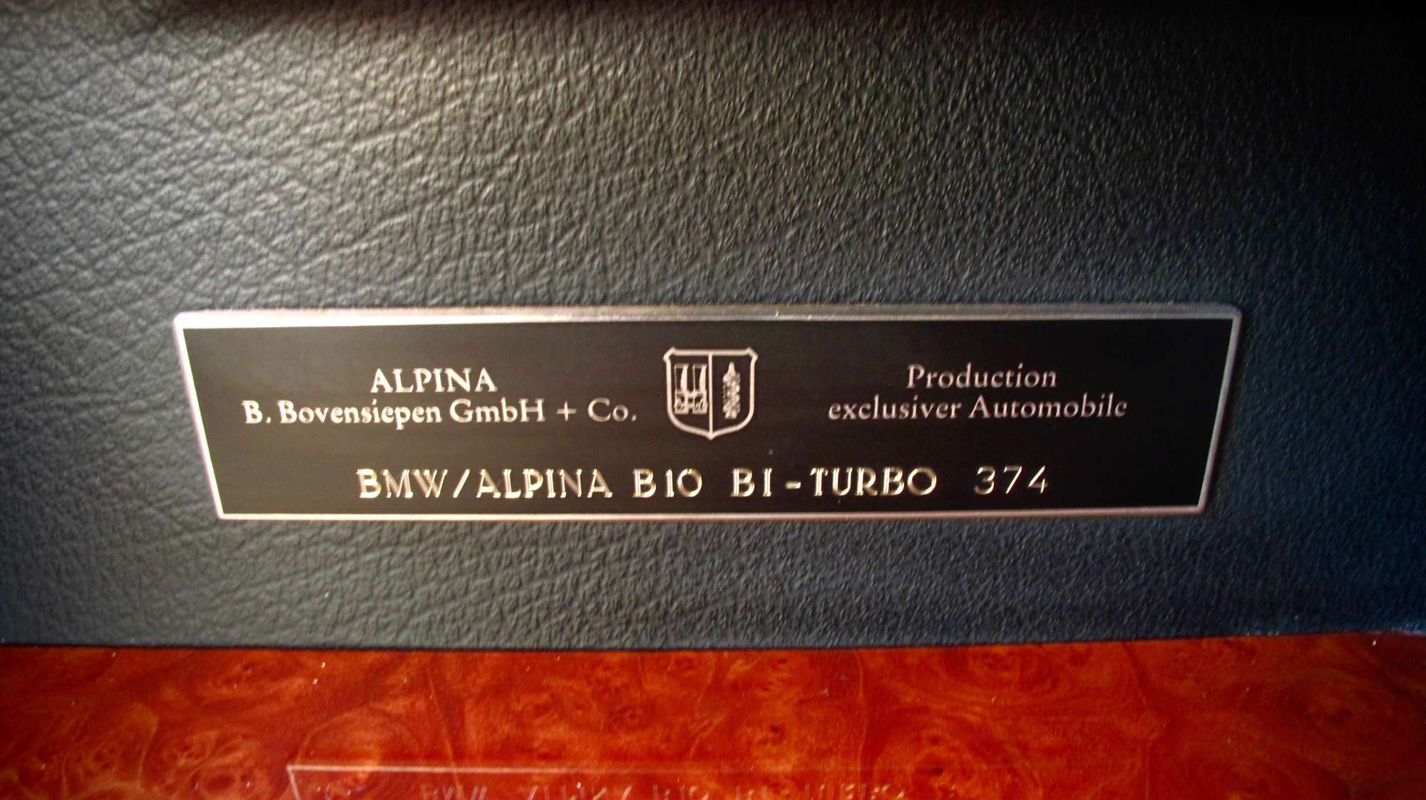 1992 Alpina (E34) B10 Bi-Turbo-Sold