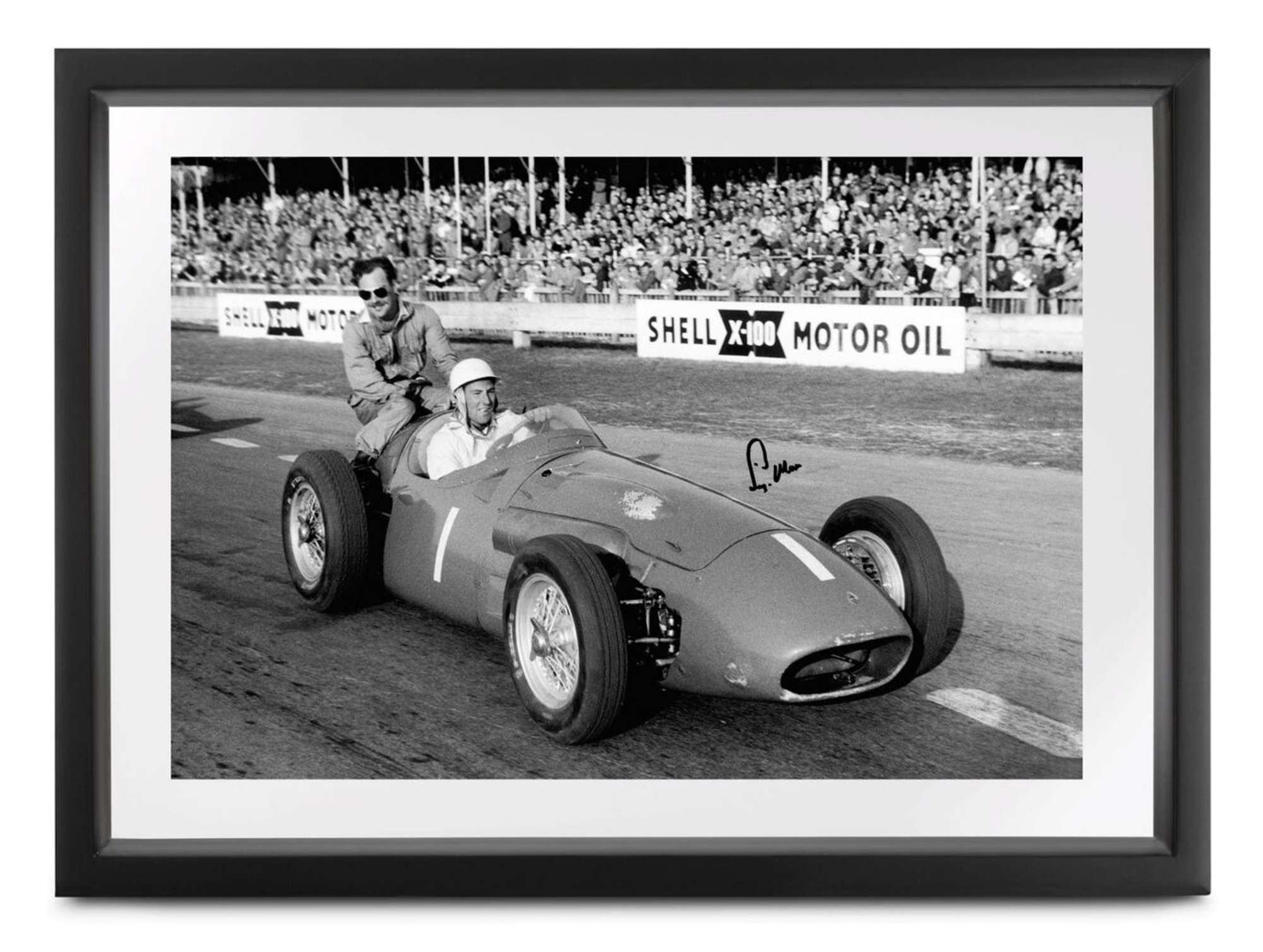 Taxi for Archie, signed Sir Stirling Moss OBE -Sold