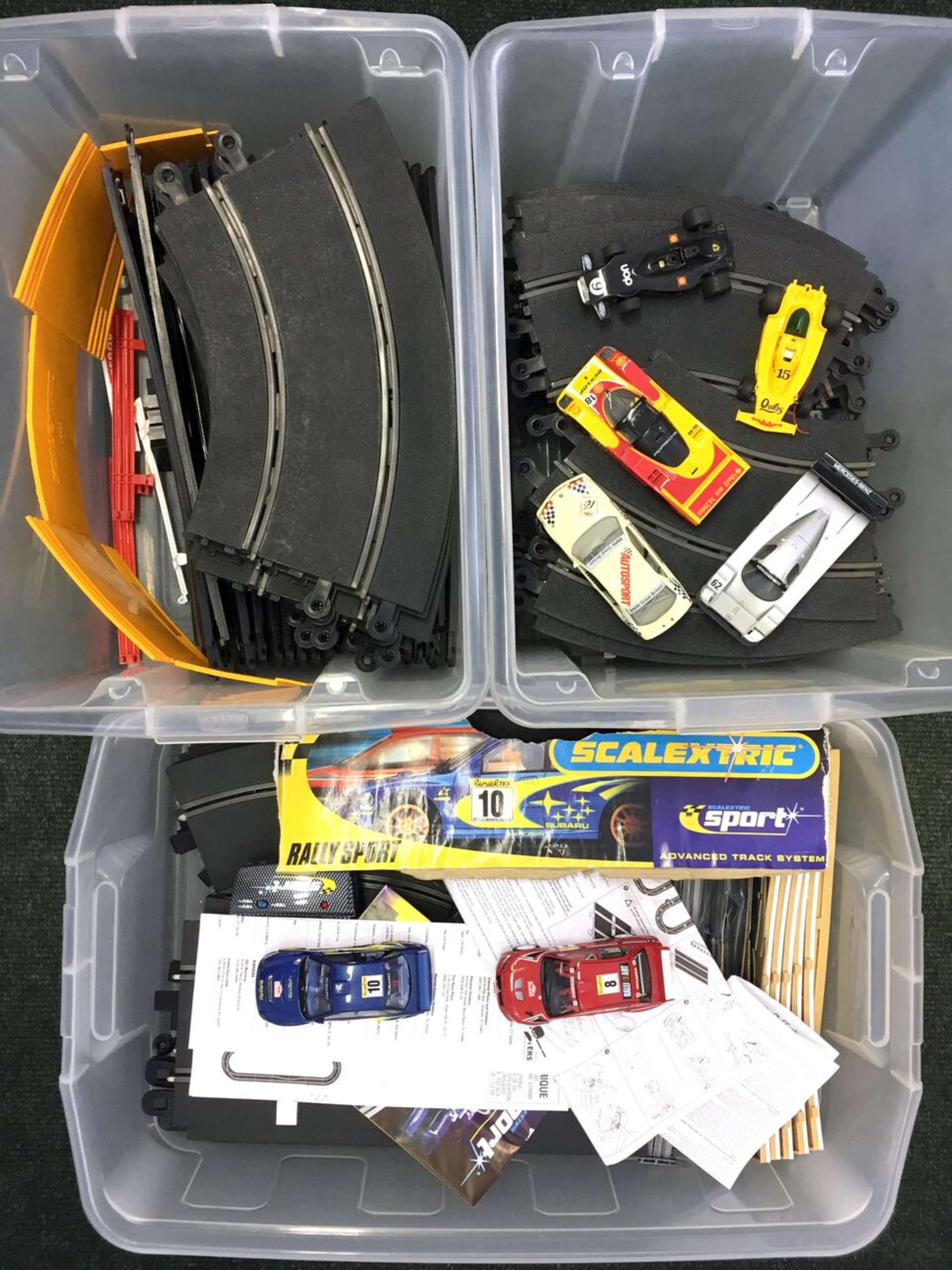 Job lot of Scalextrics-Sold