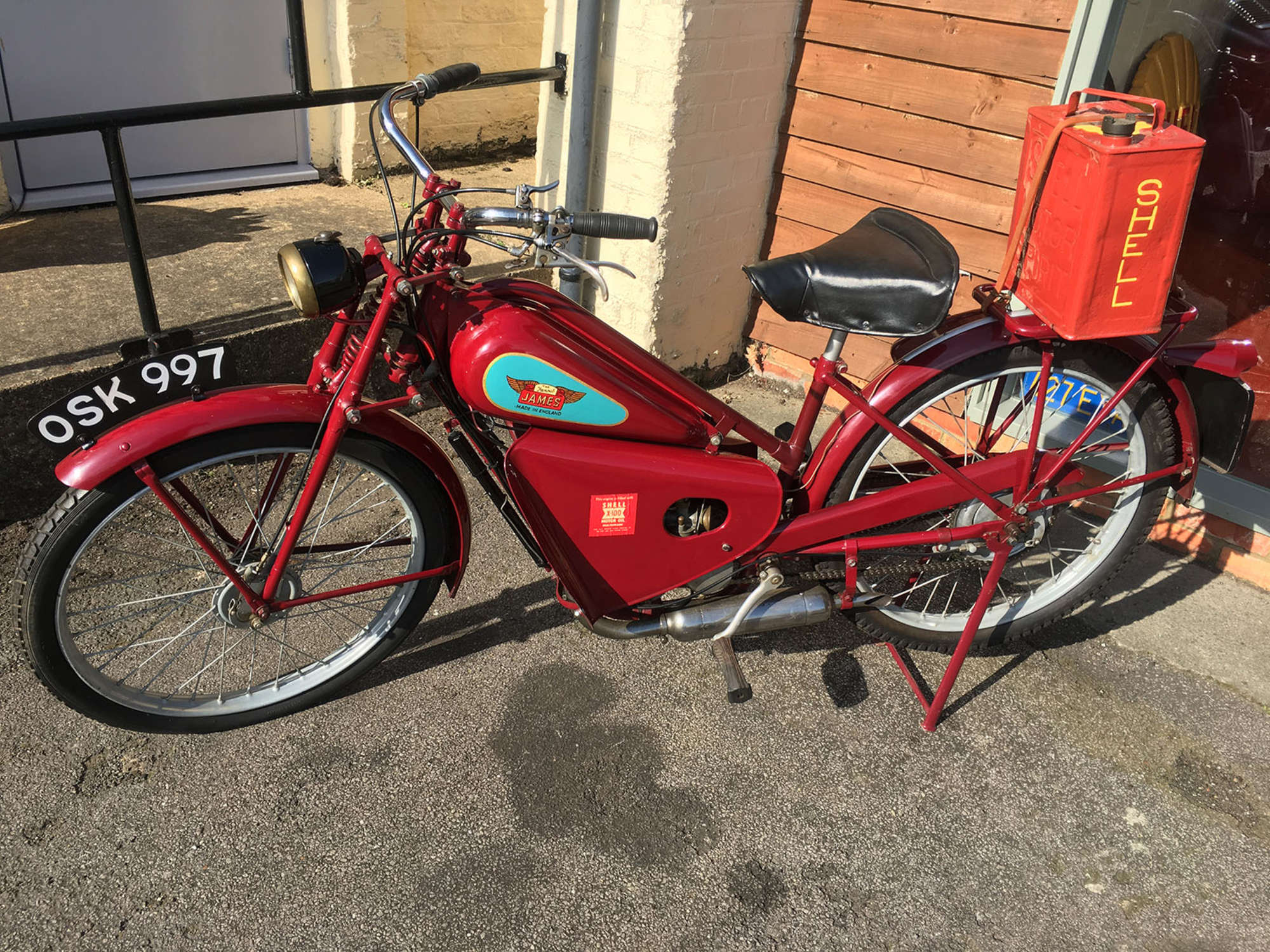 1951 James Superlux Autocycle-Sold