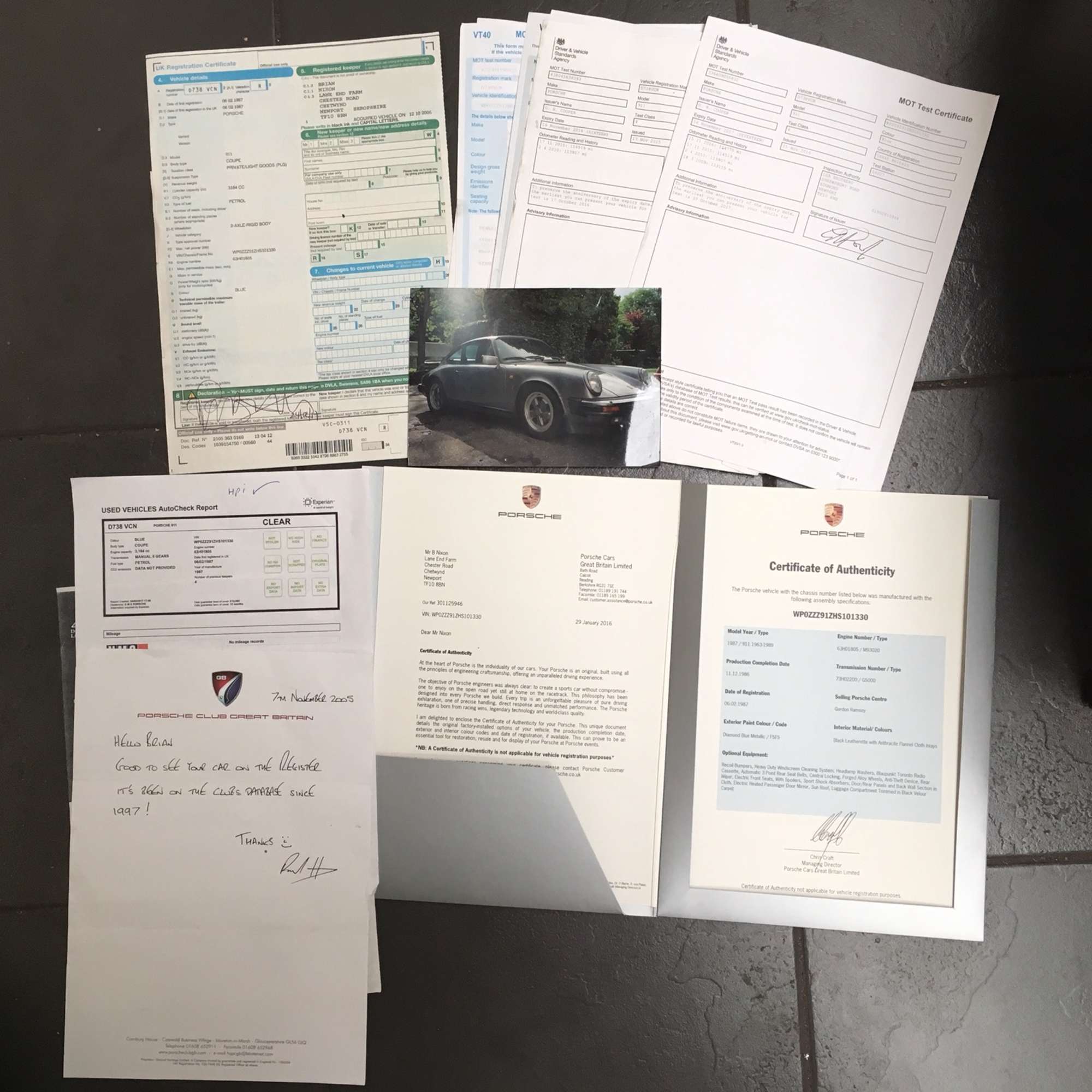 1987 Porsche 911 Carrera 3.2 Sport G50 Coupé-Sold