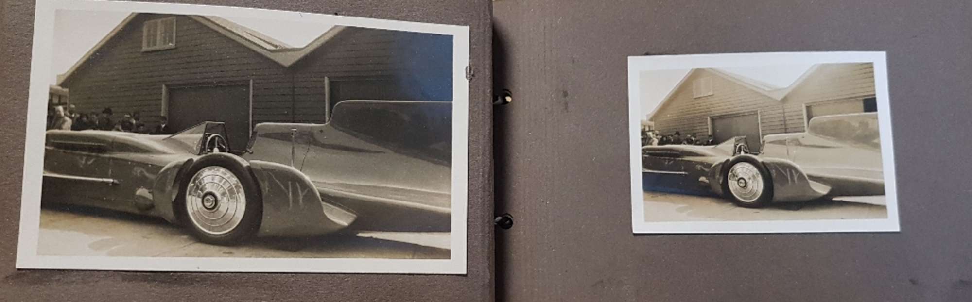 'Bluebird at Brooklands' Photographic Album-Sold