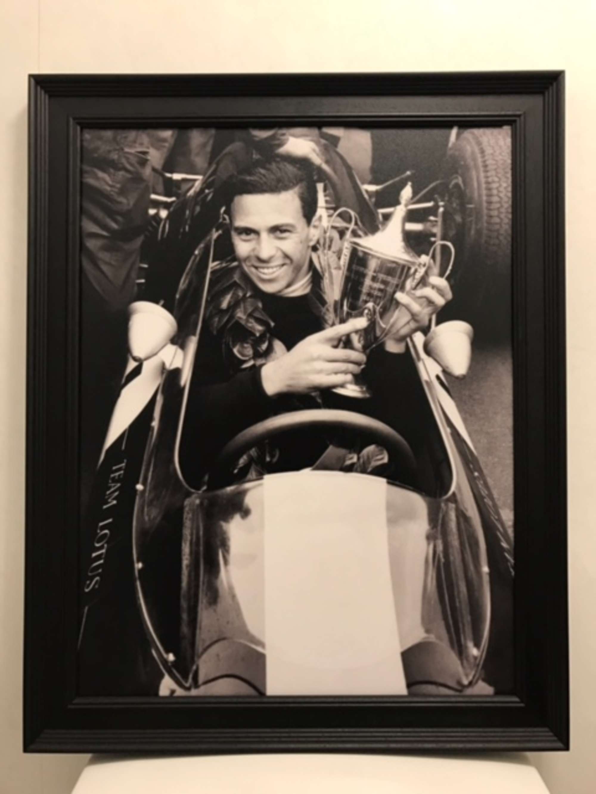 Jim Clark  Lotus 33 print-Sold