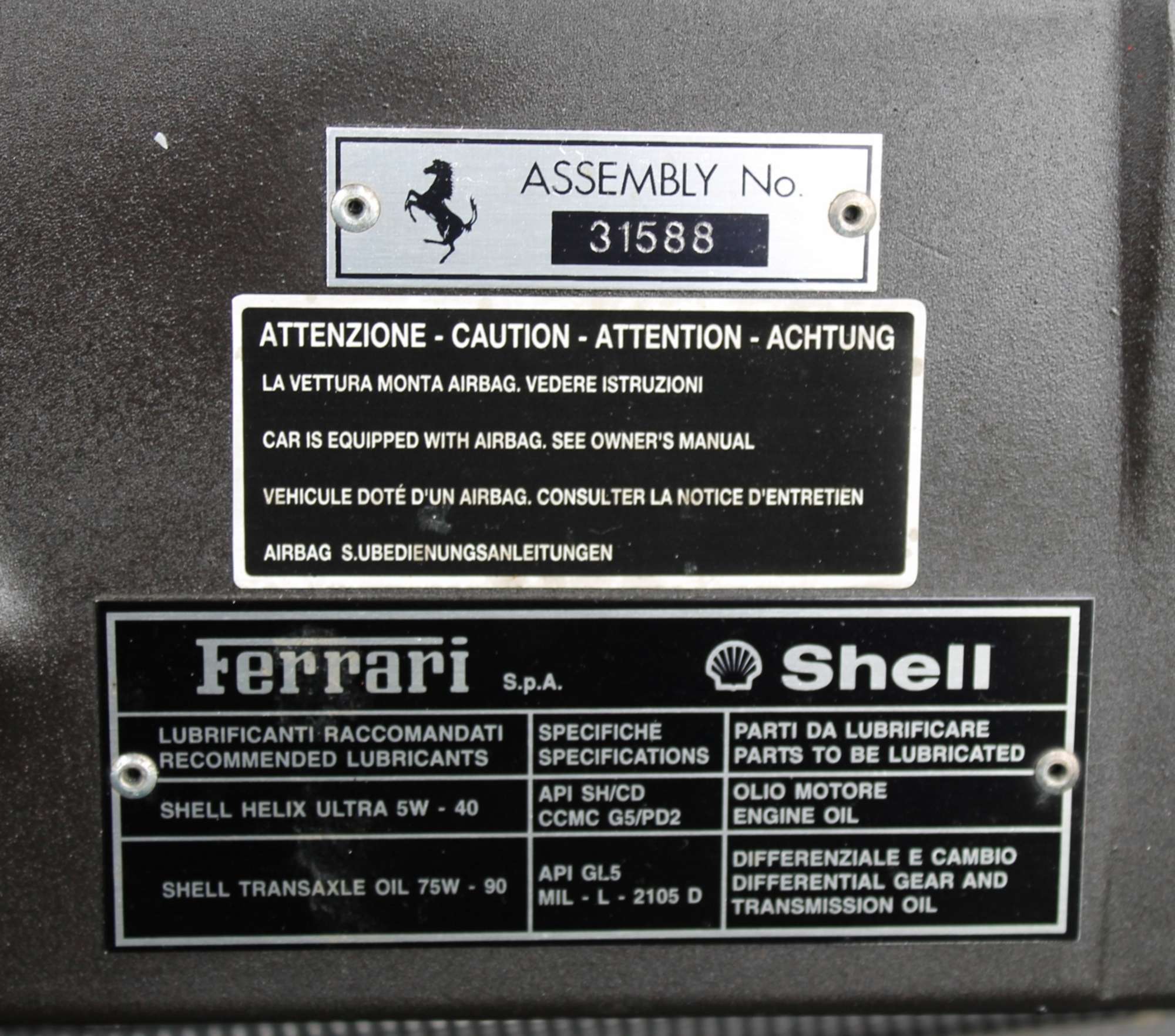 1999 Ferrari 550 Maranello-Auction Lot