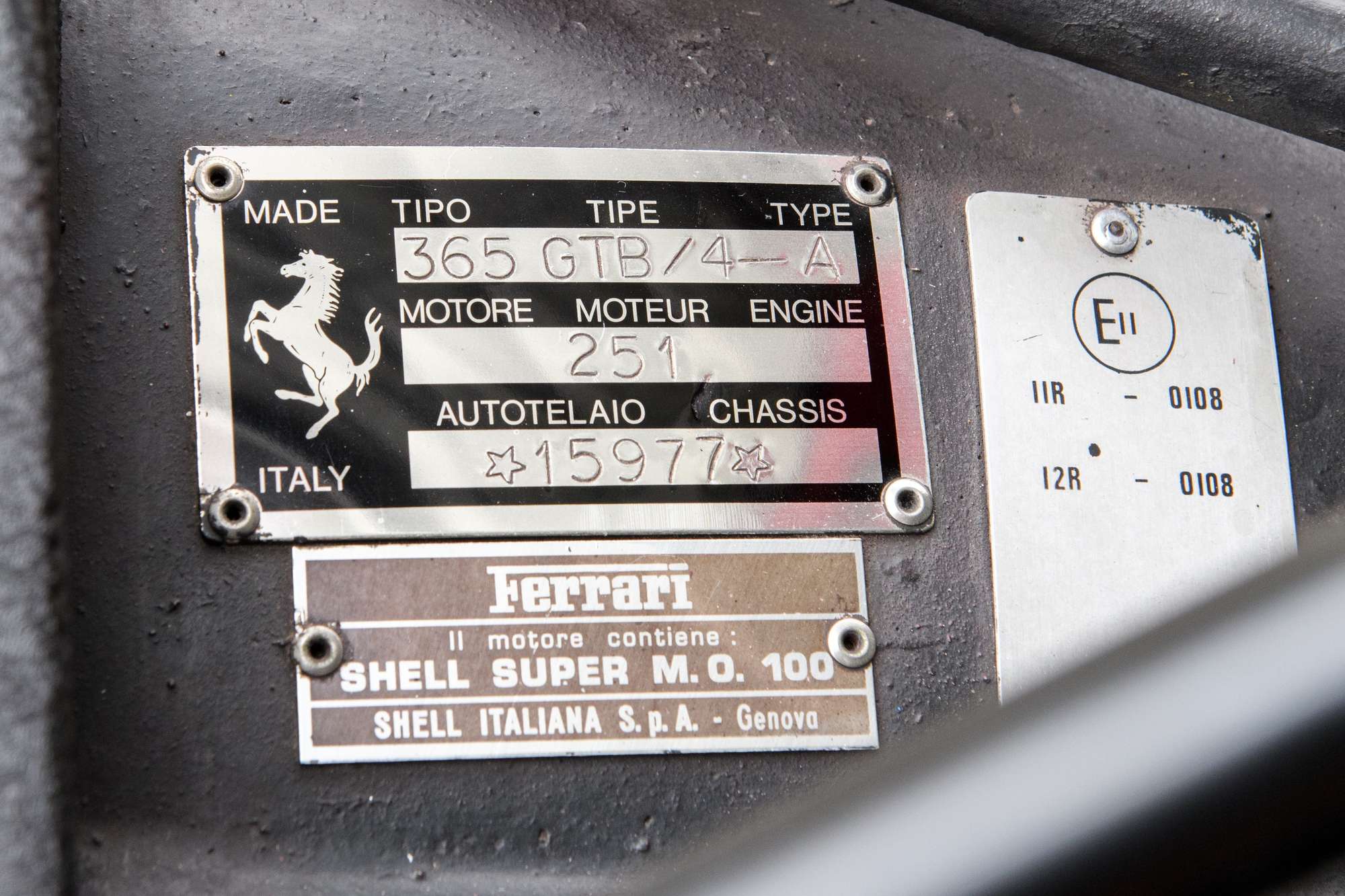 1972 Ferrari 365 GTB/4 Daytona-Sold