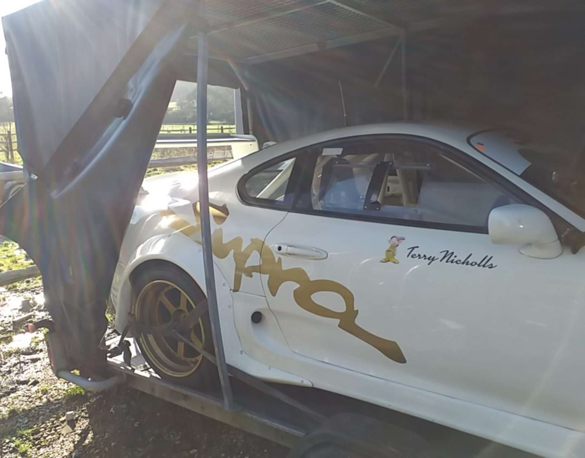 1993 Toyota Mk4 Supra MK4 Race Car & Trailer-Sold