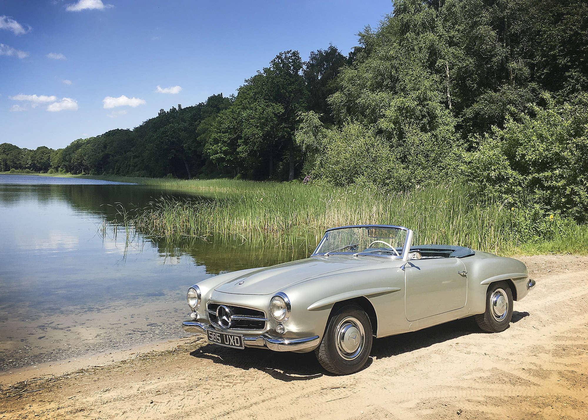 1955 Mercedes-Benz 190SL-Sold