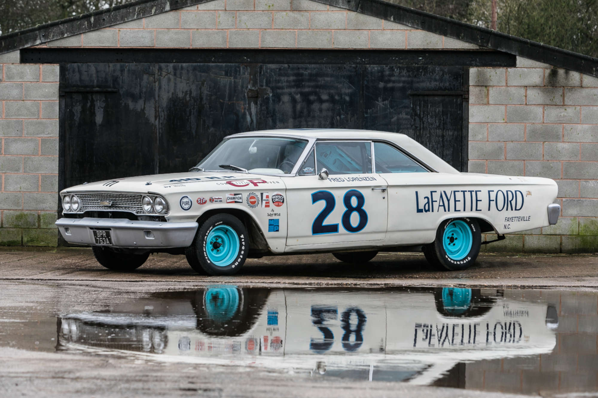 Iconic Auctioneers | 1963 Ford Galaxie Nas Car Homage-Auction Lot