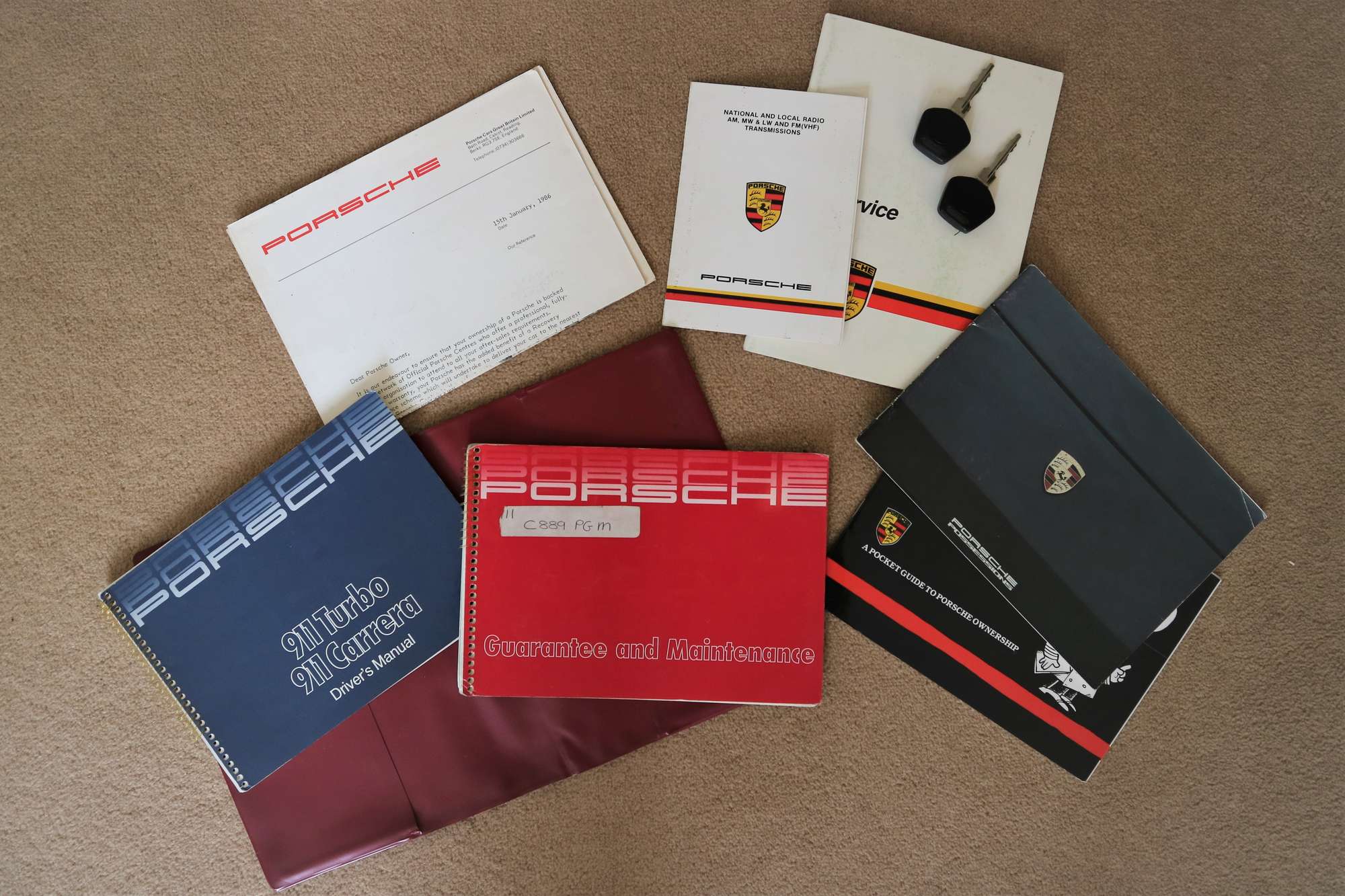 1986 Porsche 911 Supersport (M491) 3.2 Carrera Coupé-Sold