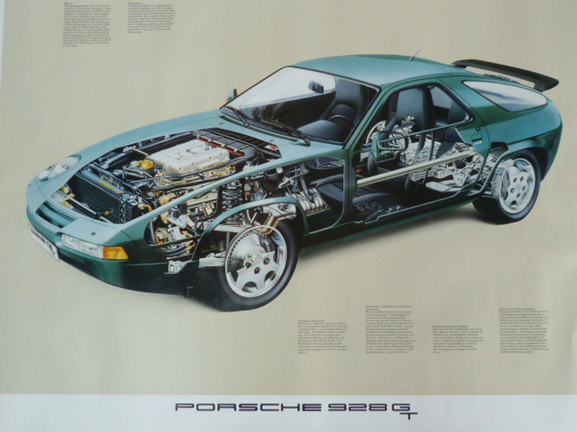 Official Porsche posters.-Sold