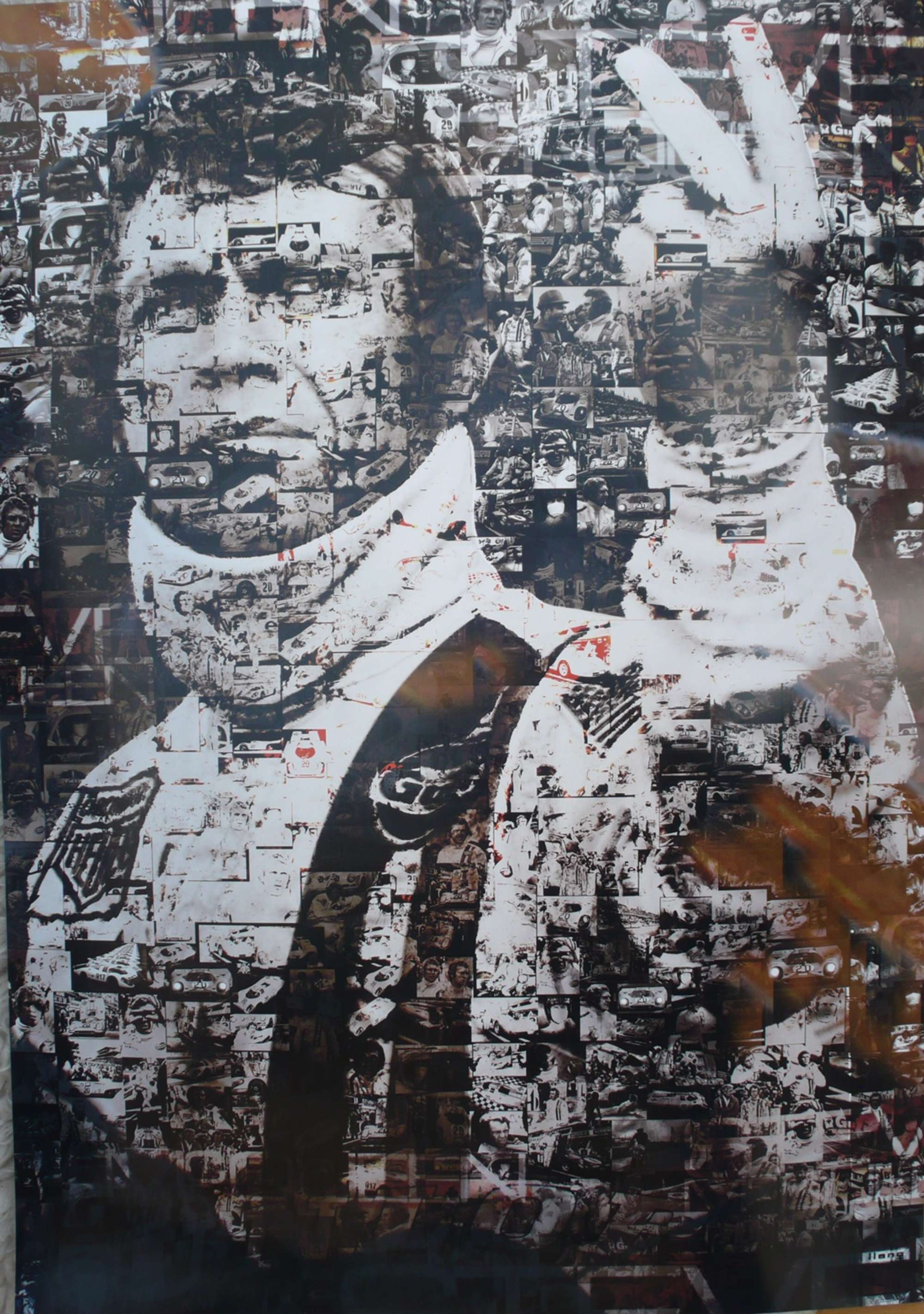 Le Mans-Steve McQueen. Rare print.-Sold